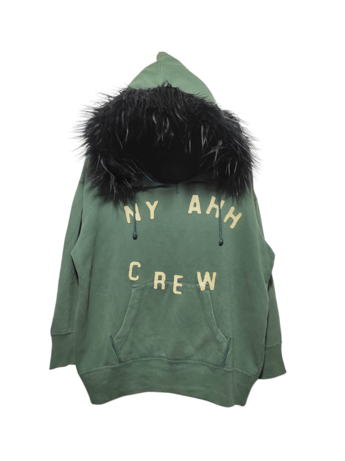 Japanese Brand NY AHH Crew fur hoodie ifsix LGB style Size US M / EU 48-50 / 2 - 1 Thumbnail