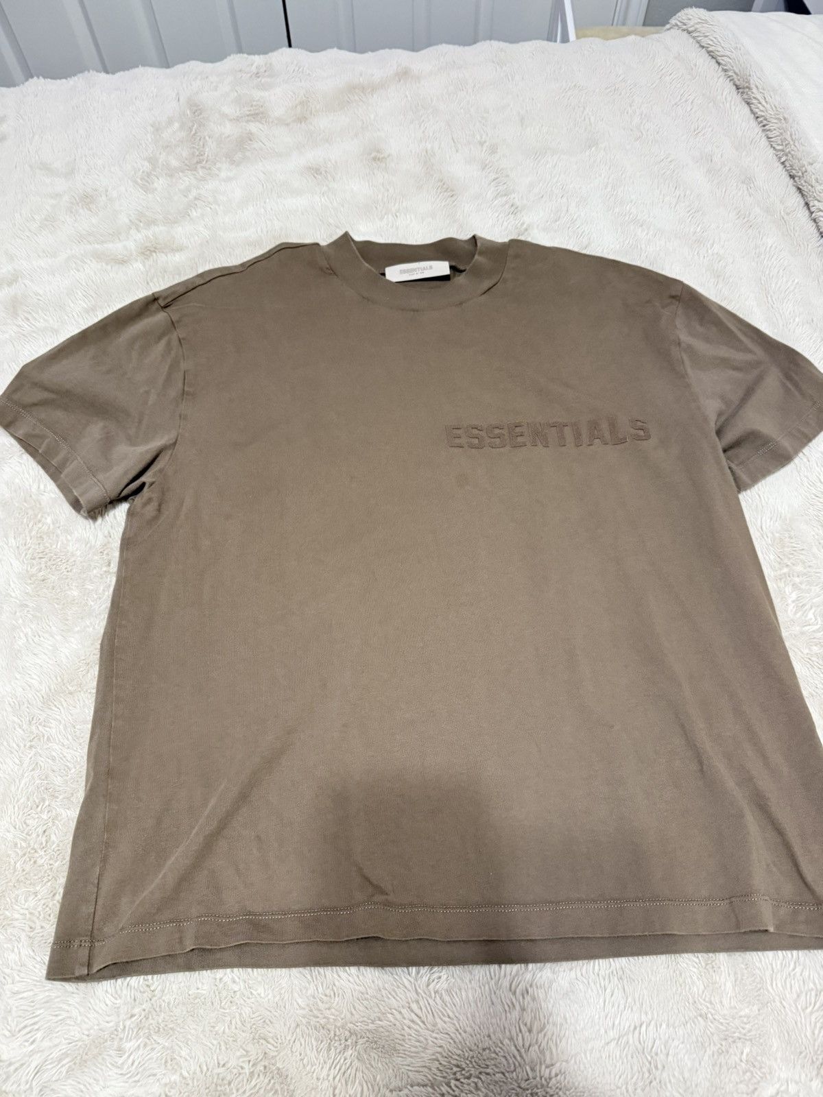 Essentials Essentials Fear of God Brown Tee Shirt Size US M / EU 48-50 / 2 - 1 Thumbnail