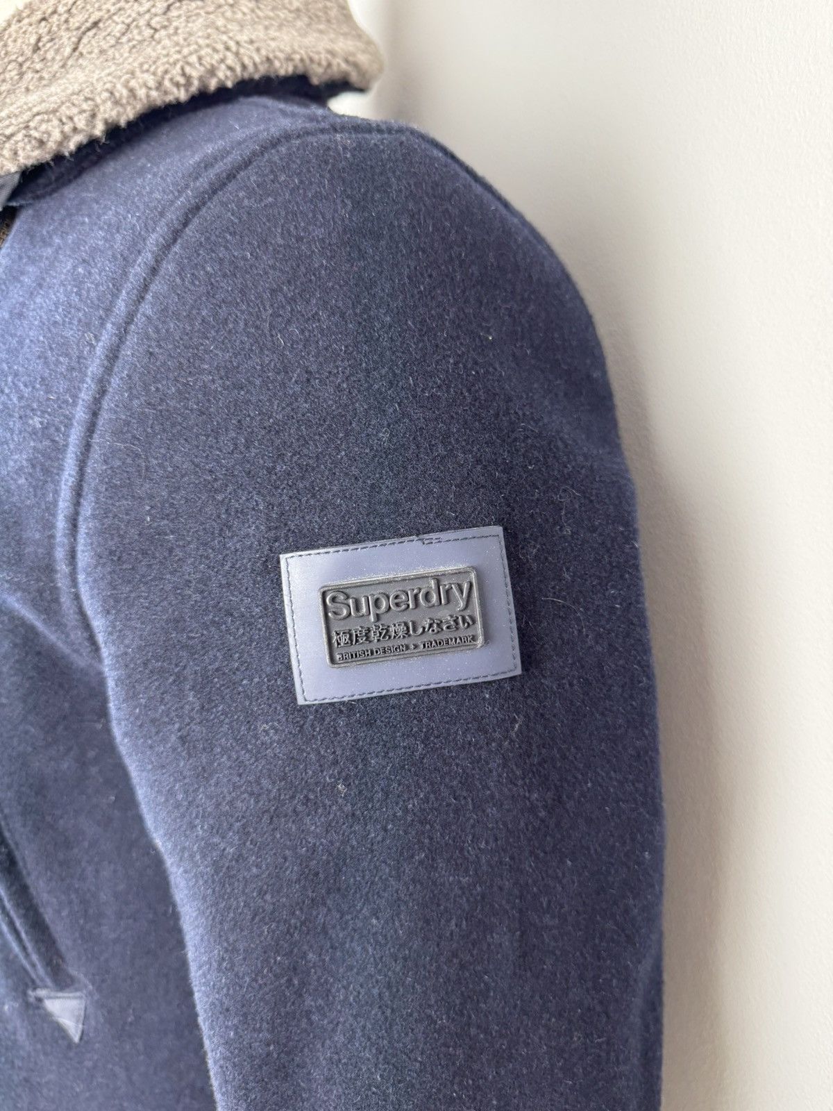 Superdry Men’s Supedry Merchant Pea Coat Wool size M Size US M / EU 48-50 / 2 - 5 Thumbnail