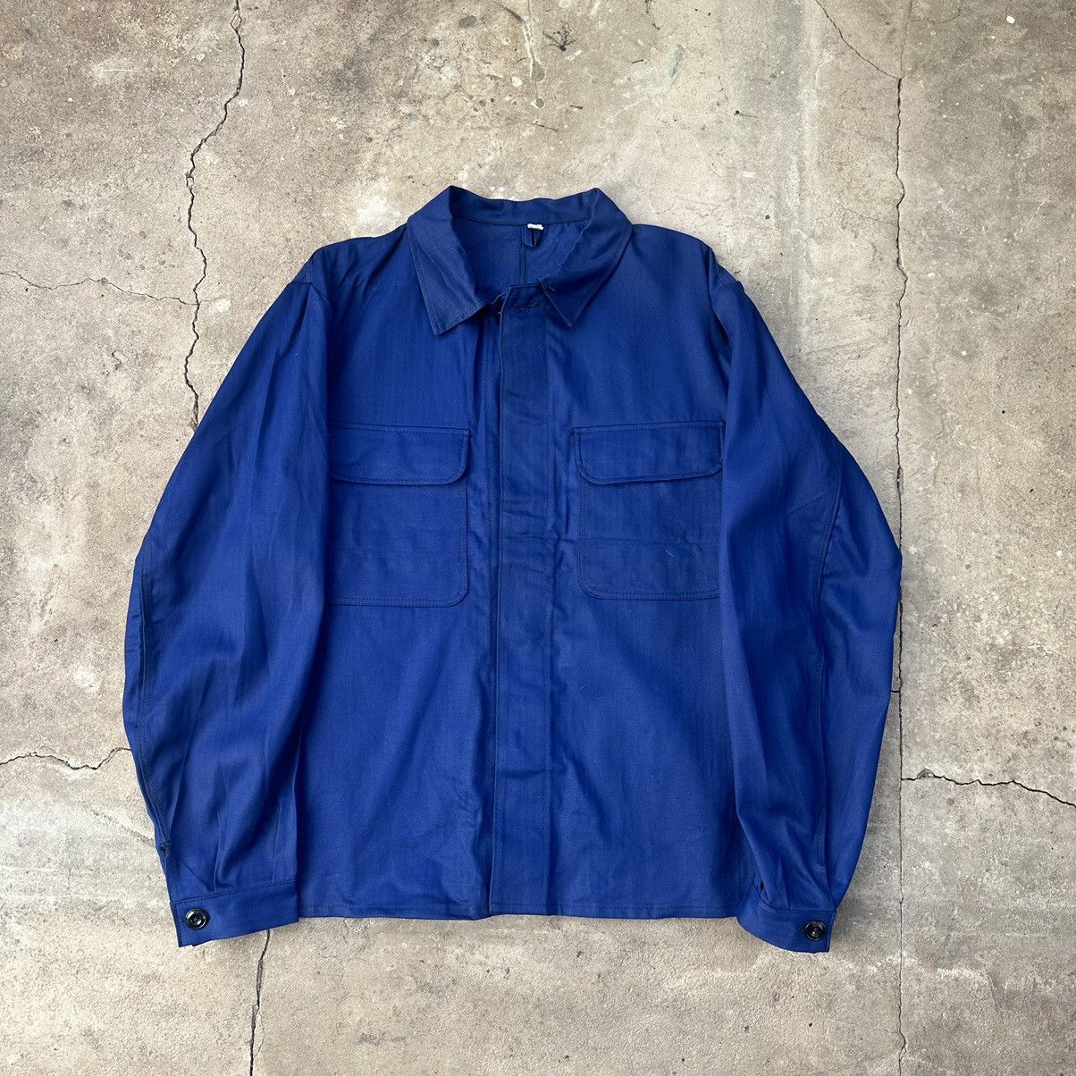 Other Vintage French work chore jacket Size US L / EU 52-54 / 3 - 3 Thumbnail