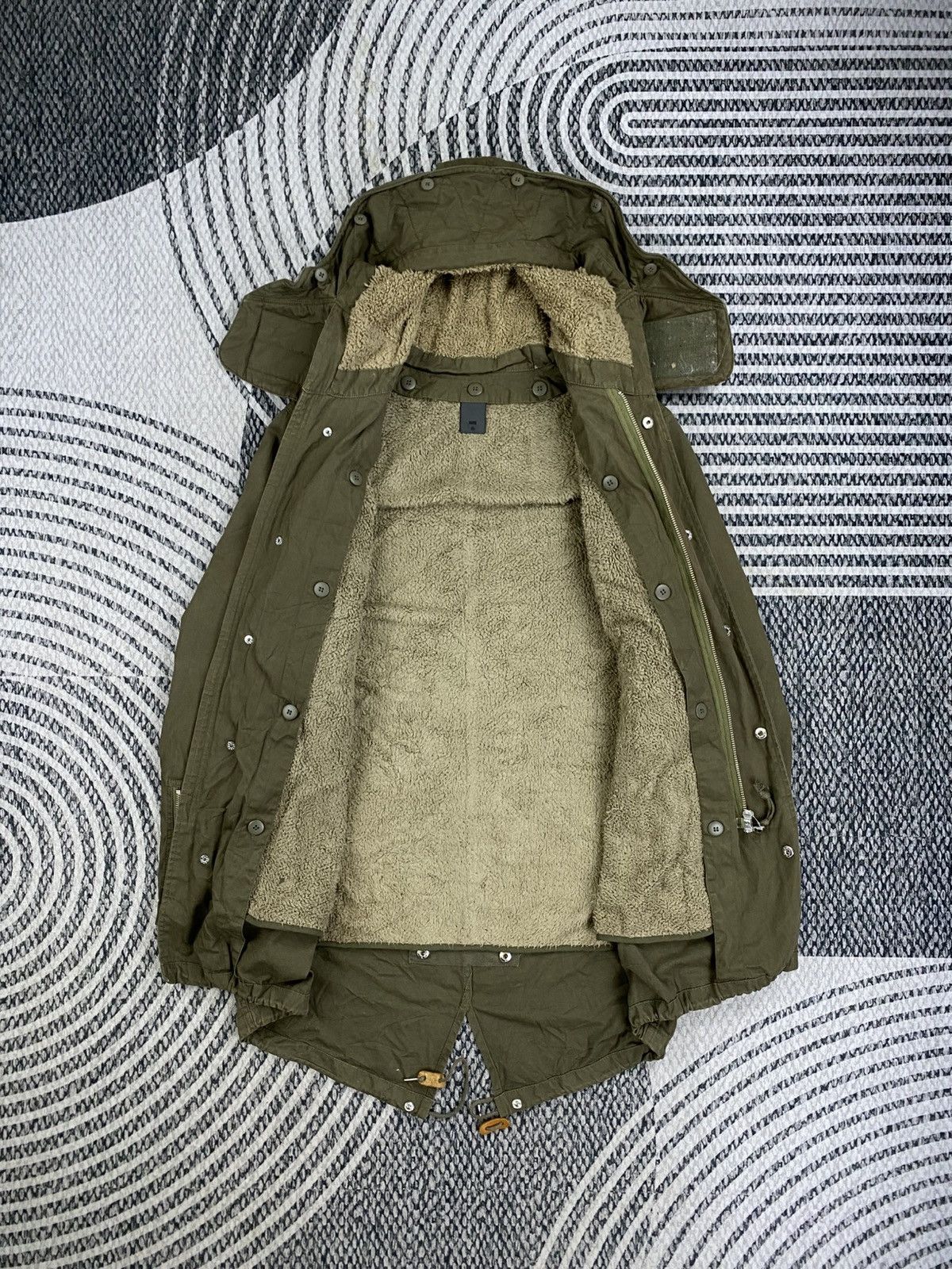 HARE Vintage HARE Army Green Fishtail Parka Jacket Size US M / EU 48-50 / 2 - 5 Thumbnail