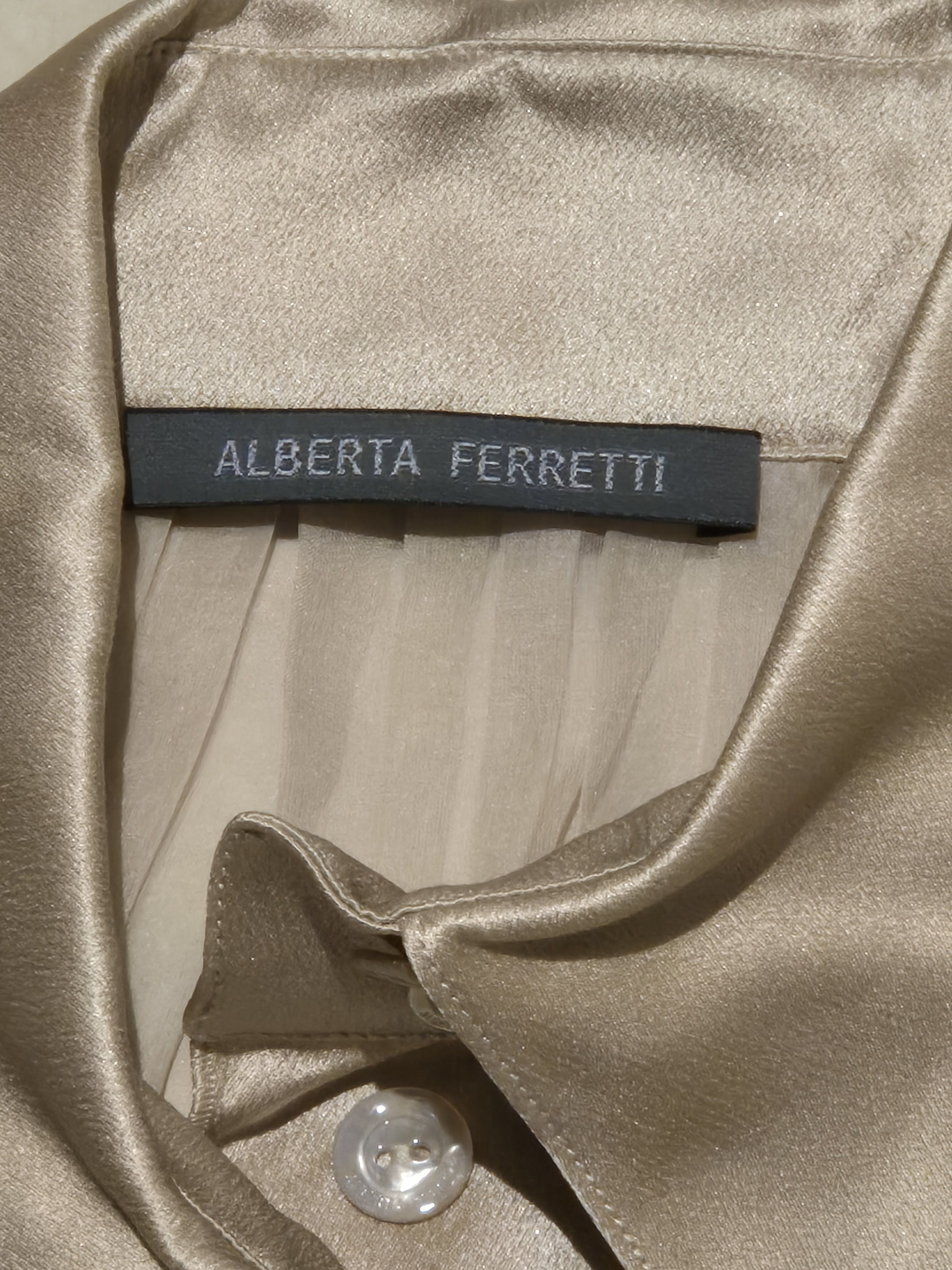 Alberta Ferretti Alberta Ferretti silk chiffon blouse Size S / US 4 / IT 40 - 8 Thumbnail