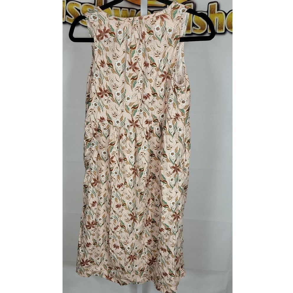 Other Womens Universal Thread Sleeveless Floral Linen Dress Size S Size S / US 4 / IT 40 - 2 Thumbnail