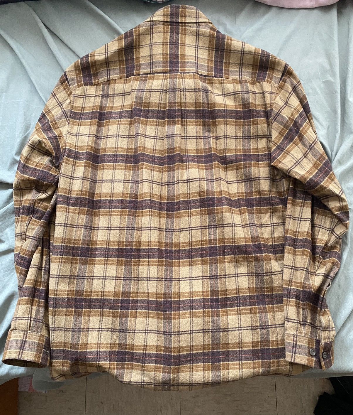 Gucci Gucci plaid shirt leather logo Size US S / EU 44-46 / 1 - 2 Thumbnail