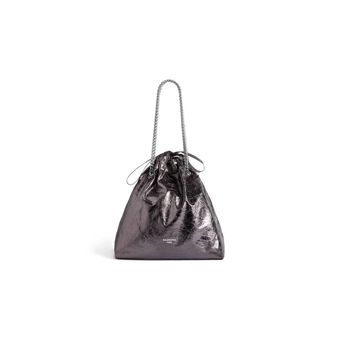 Balenciaga o1la1rc1a0126 Size: OS / Crush Medium Tote Bag Metallized Size ONE SIZE - 1 Thumbnail