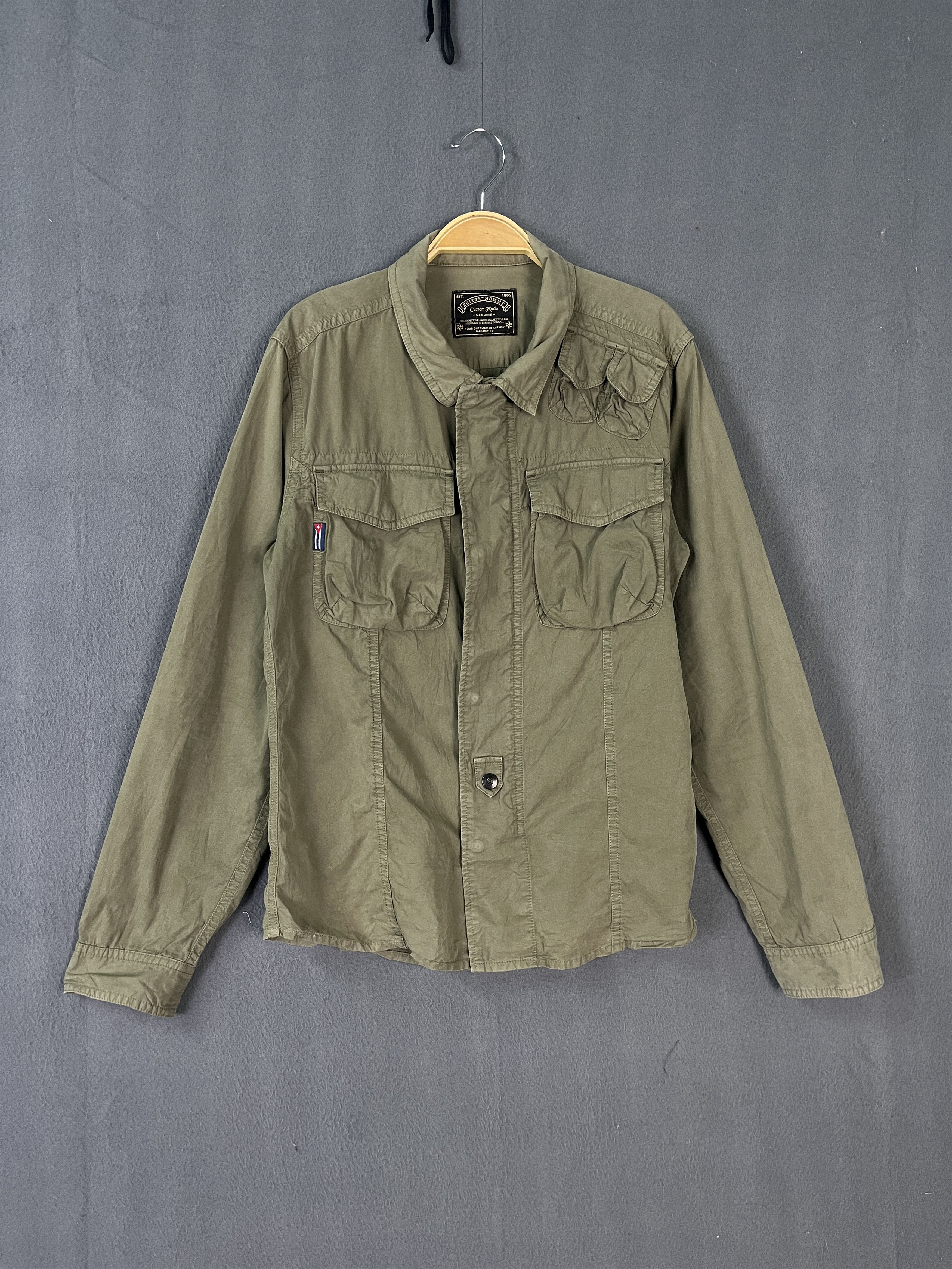 291295=Homme 291295 Homme Tactical Military Style Jacket Size XS / US 0-2 / IT 36-38 - 1 Thumbnail