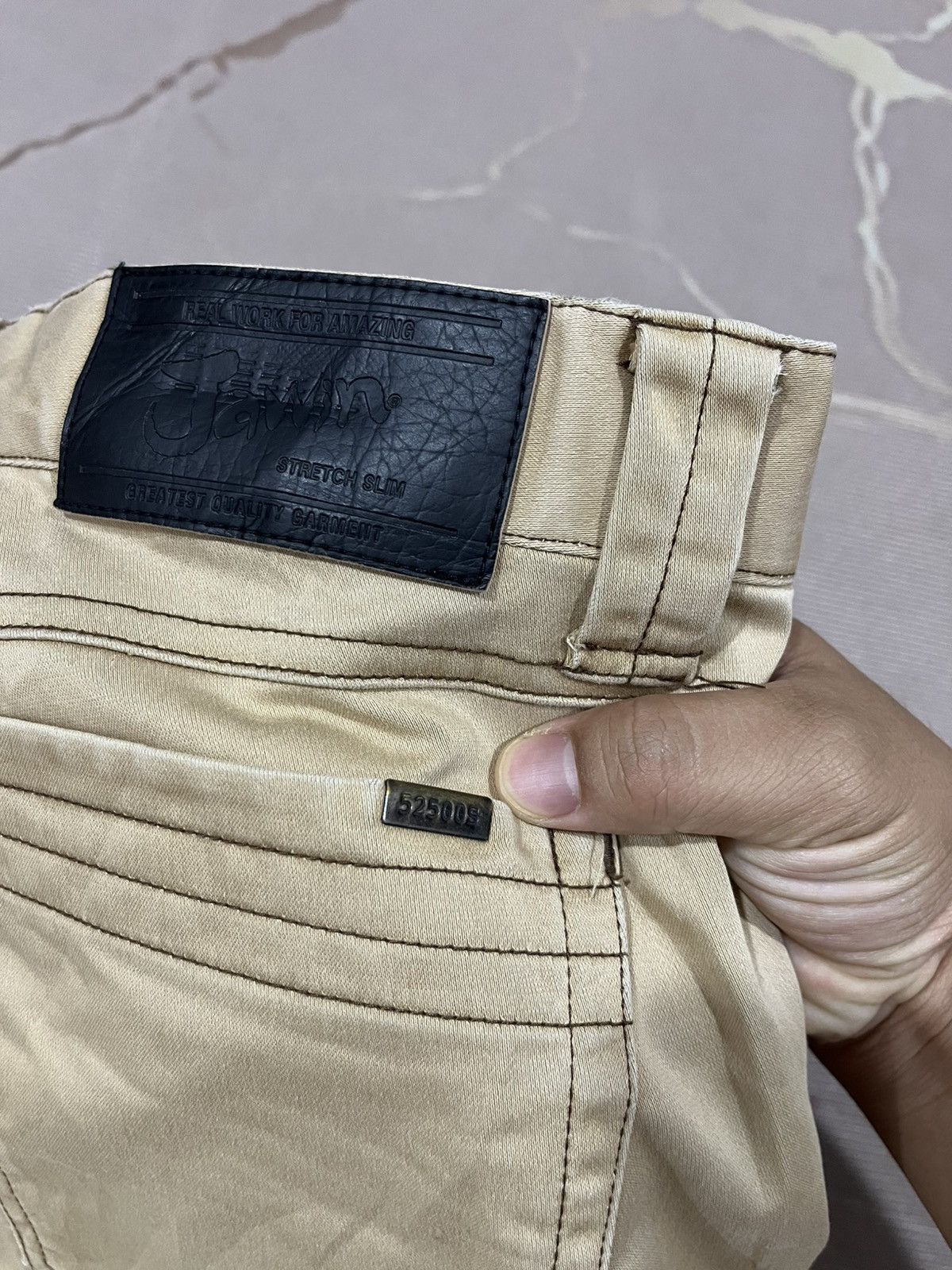 Japanese Brand Jawin Stretch Slim Cargo Work Pants Size US 34 / EU 50 - 12 Thumbnail