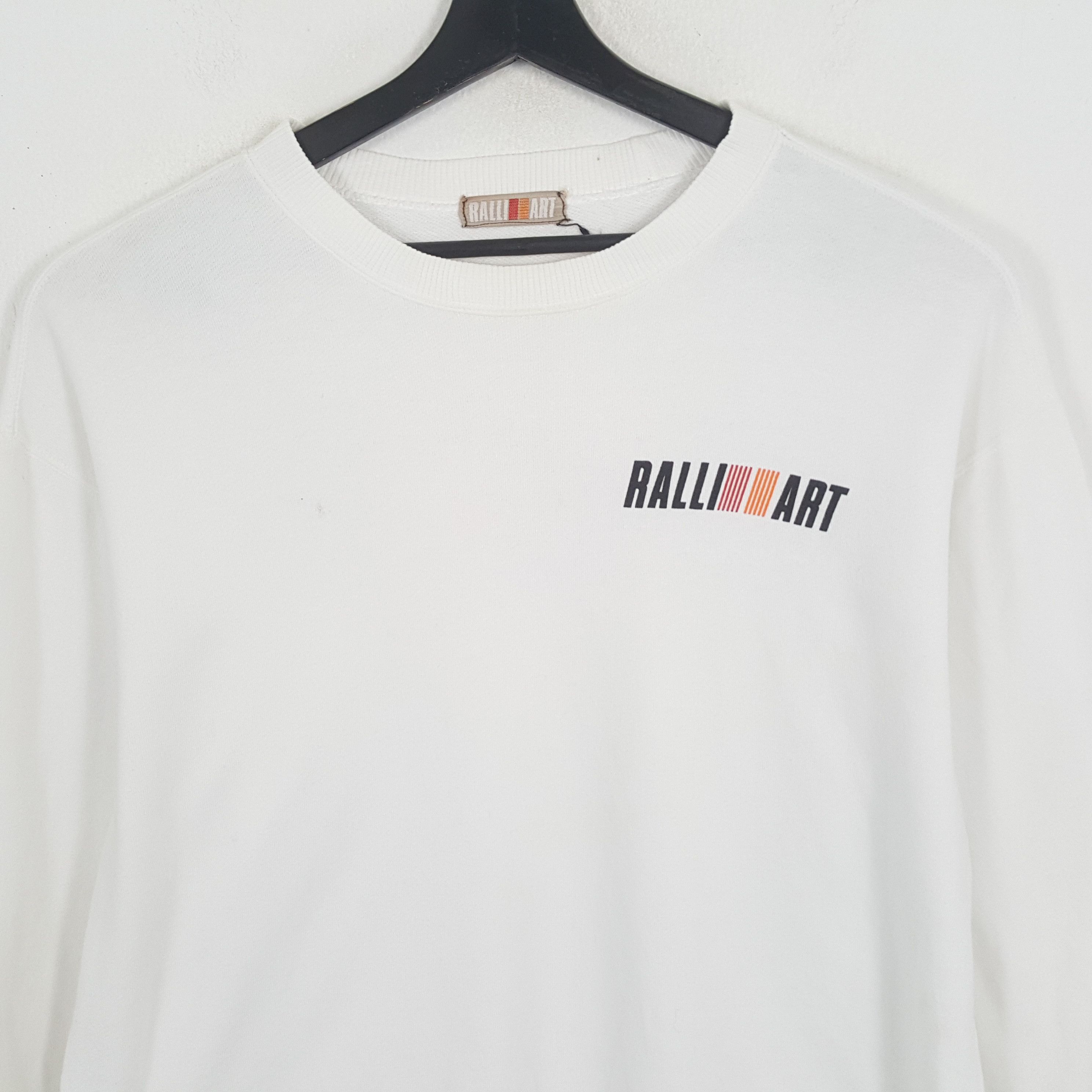 Japanese Brand × Vintage MITSUBISHI RALLI ART Japanese Motorsports Sweatshirt Size US L / EU 52-54 / 3 - 4 Thumbnail