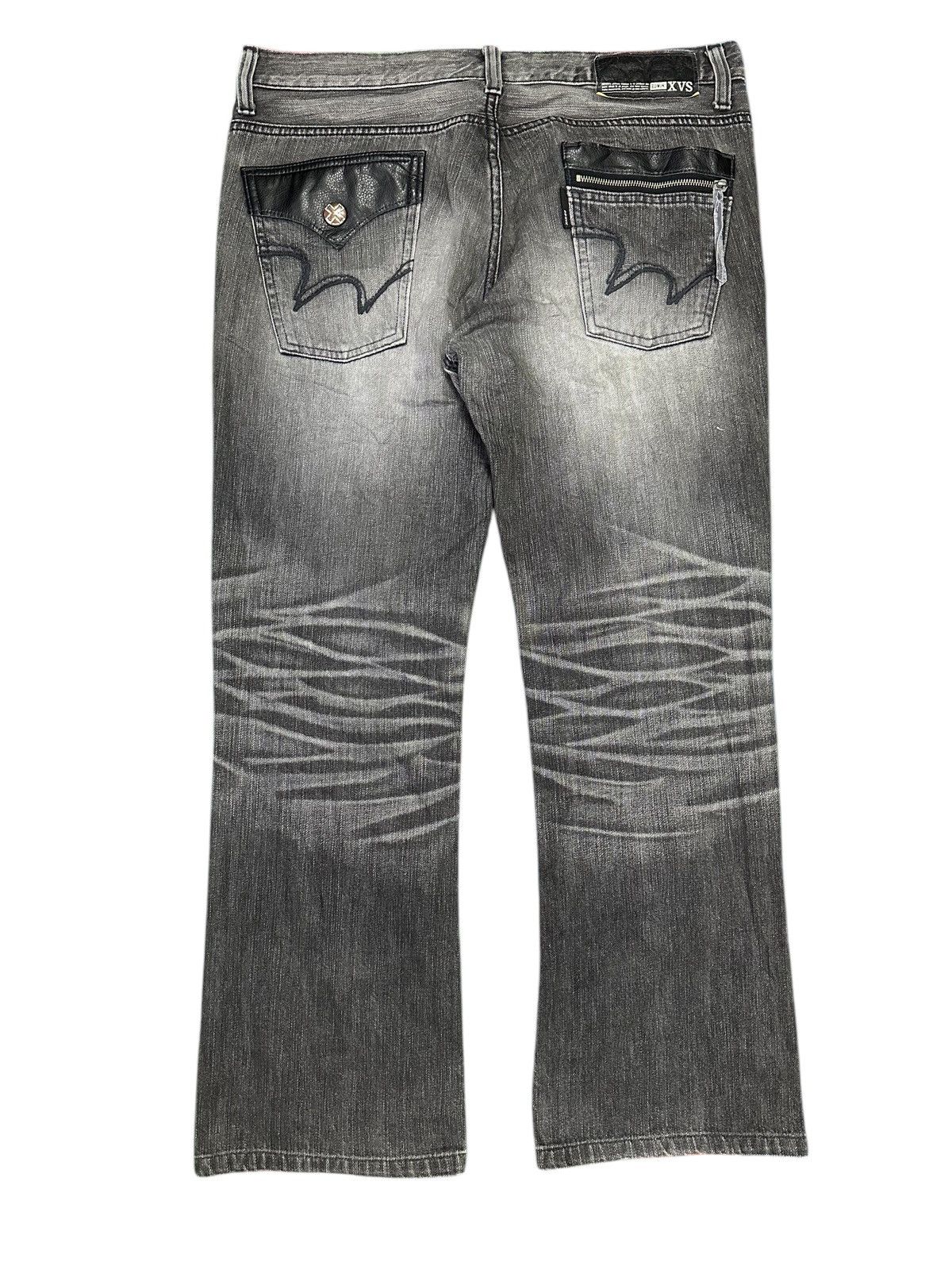 Kapital 💥Edwin vxs💥distress design zipper back pocket 💥 Size US 36 / EU 52 - 1 Thumbnail