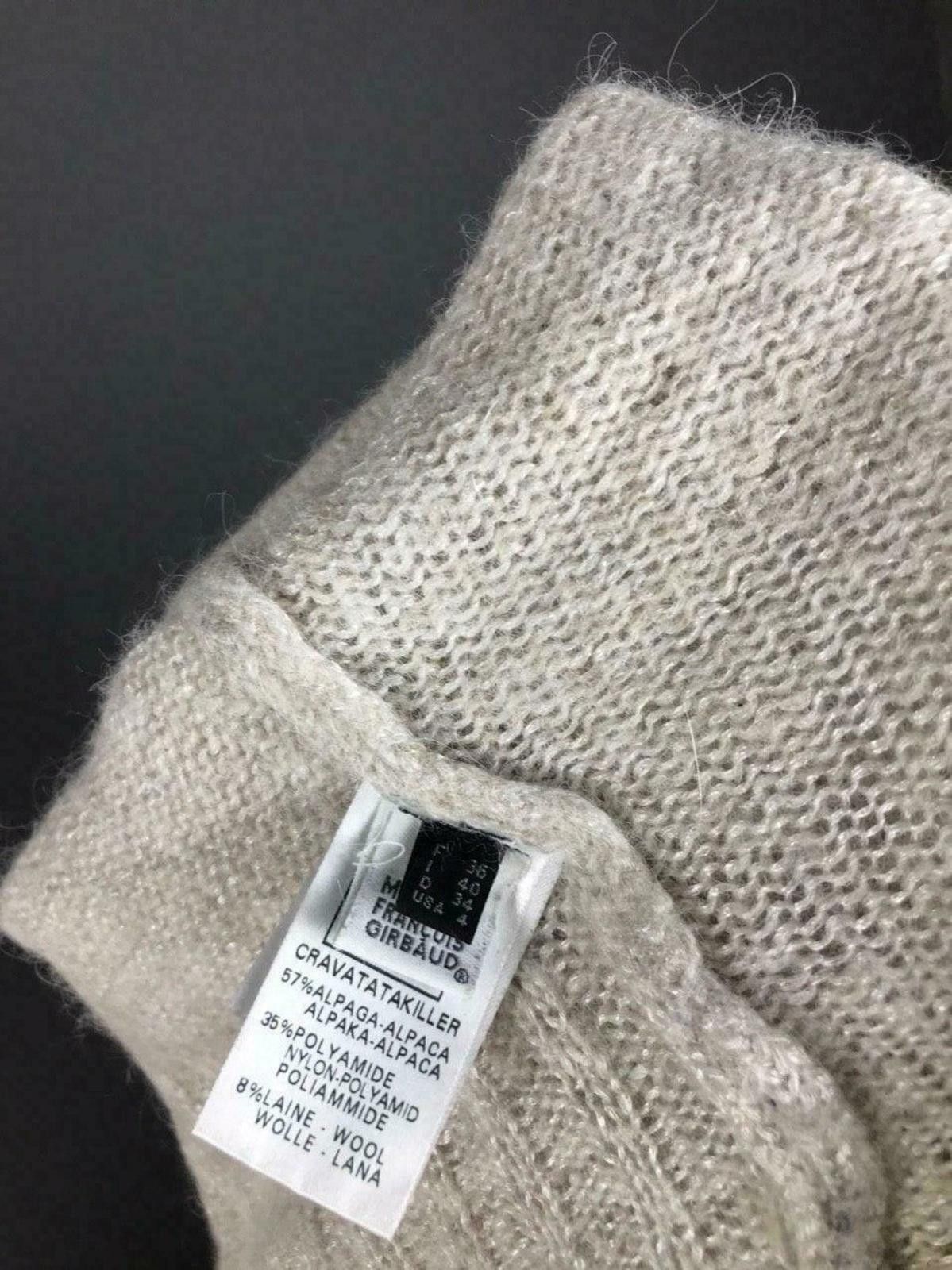 Marithe + Francois Girbaud Womens Marithe Francois Girbaud Beige Sweater Size 40 Size M / US 6-8 / IT 42-44 - 10 Thumbnail