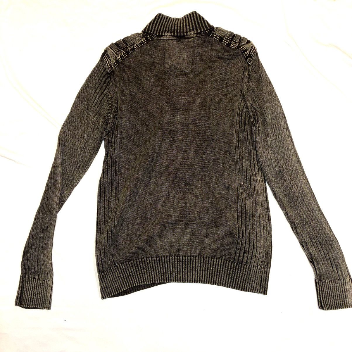 Buckle Black Buckle Black Label Distressed Full-Zip Sweater Size US L / EU 52-54 / 3 - 3 Thumbnail