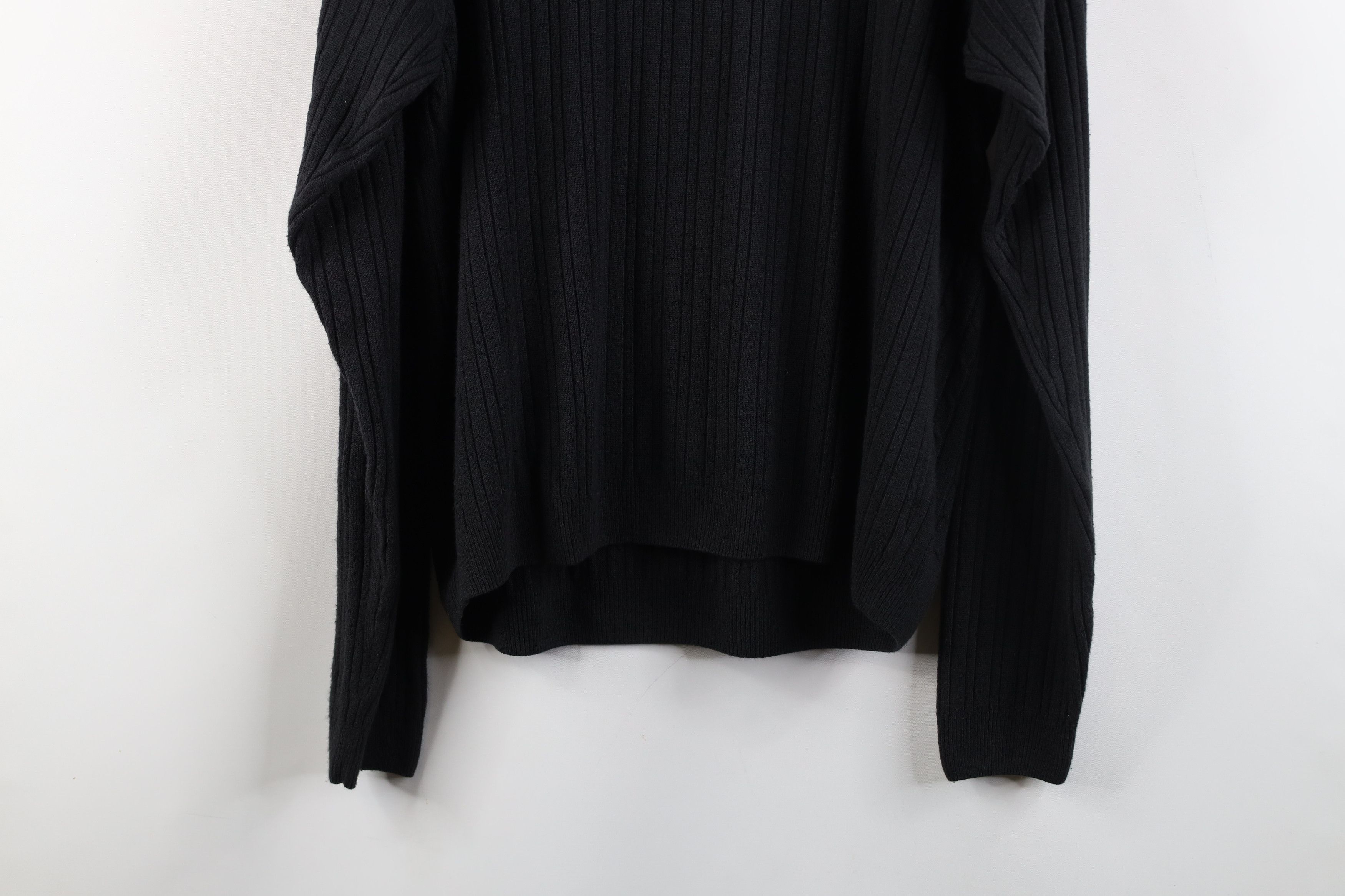 Vintage Vintage 90s Streetwear Soft Cable Knit Collared Sweater Size US L / EU 52-54 / 3 - 11 Thumbnail