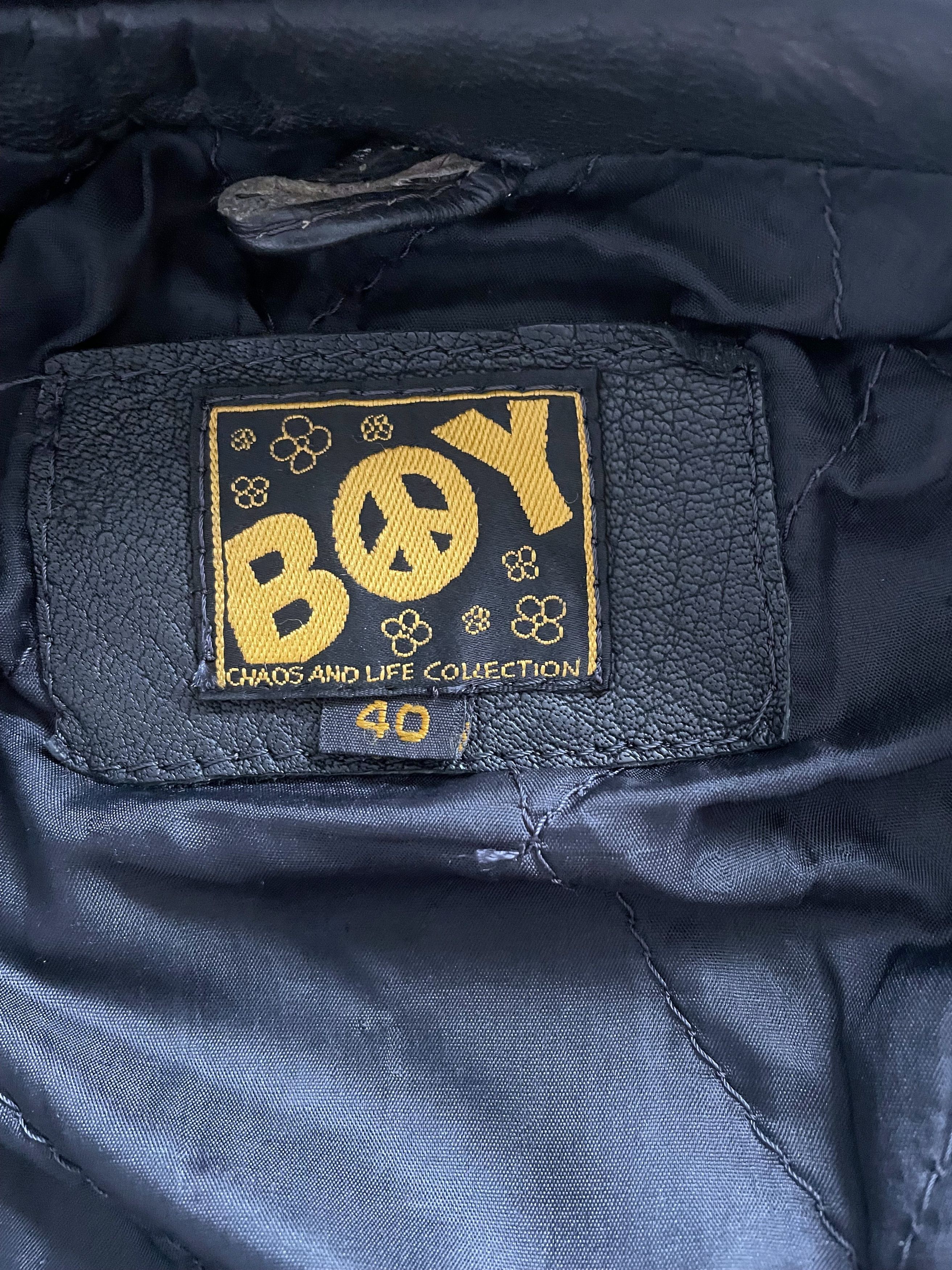 Boy London Boy London Vintage 80s Iconic Black Leather Biker Jacket S Size US S / EU 44-46 / 1 - 3 Thumbnail