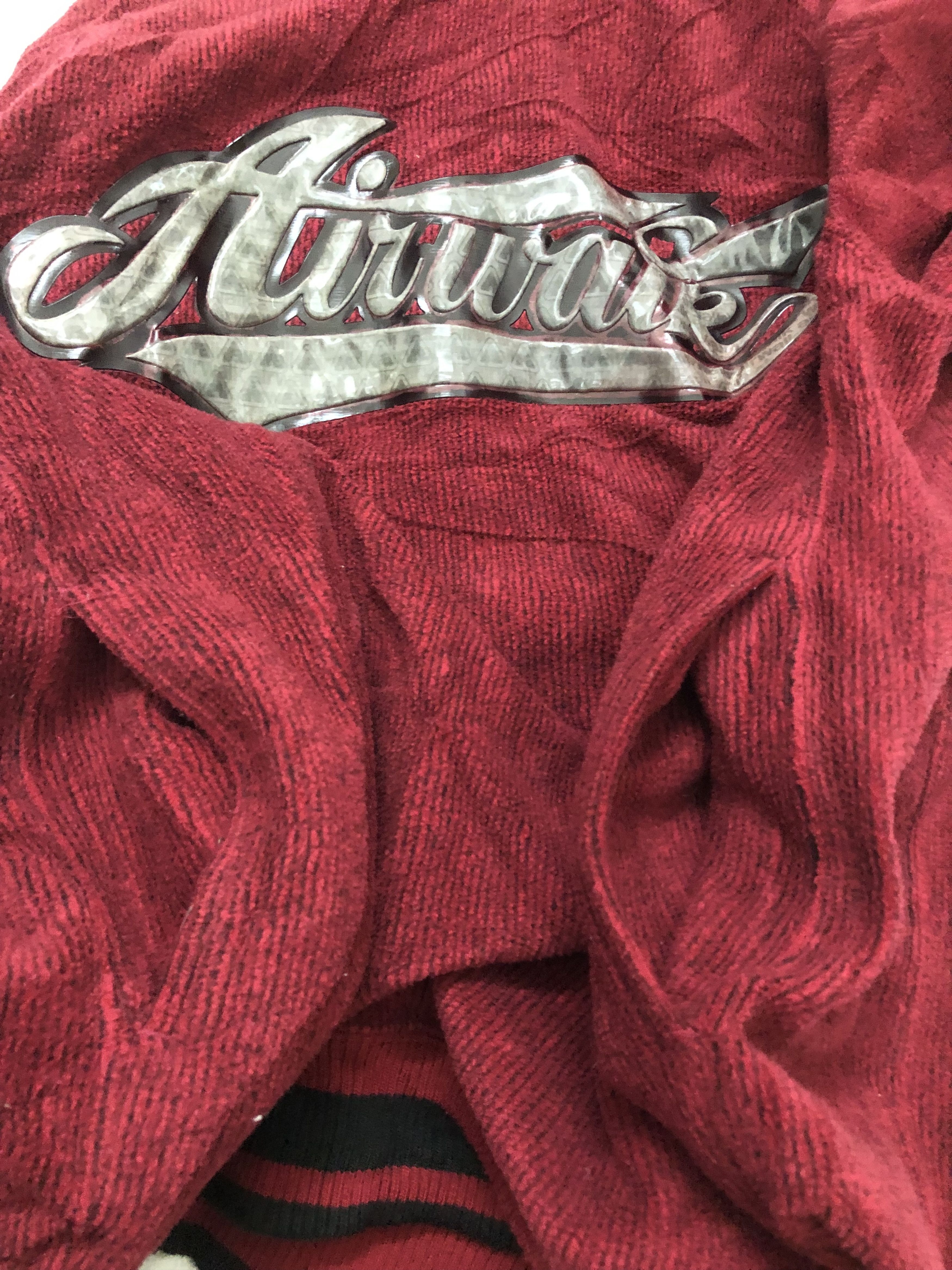 Airwalk × Vintage Vintage Airwallk Spell Out Corduroy Fleece Hoodie Size US M / EU 48-50 / 2 - 6 Thumbnail