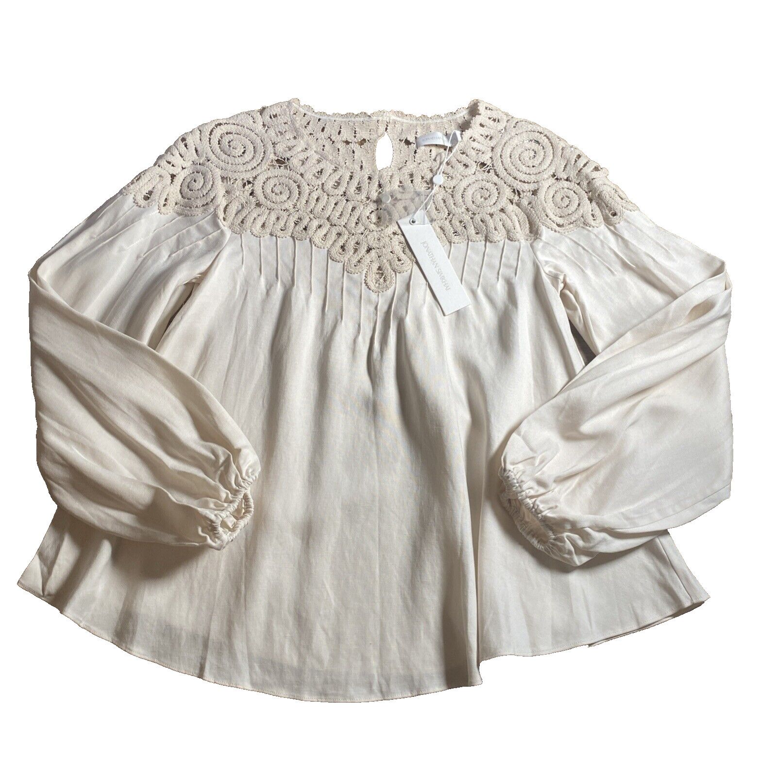 Jonathan Simkhai Jonathan Simkhai Maribel Cut Out Embroidery Top Shell XS Size XS / US 0-2 / IT 36-38 - 2 Thumbnail