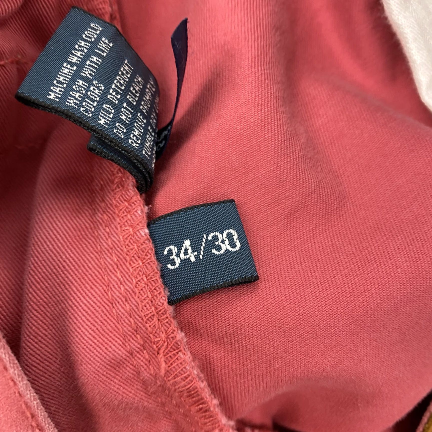 Polo Ralph Lauren VINTAGE Polo Ralph Lauren Pants Mens 34 Casual Cotton Pink Straight Leg 90s Preppy Mens Size US S / EU 44-46 / 1 - 7 Thumbnail