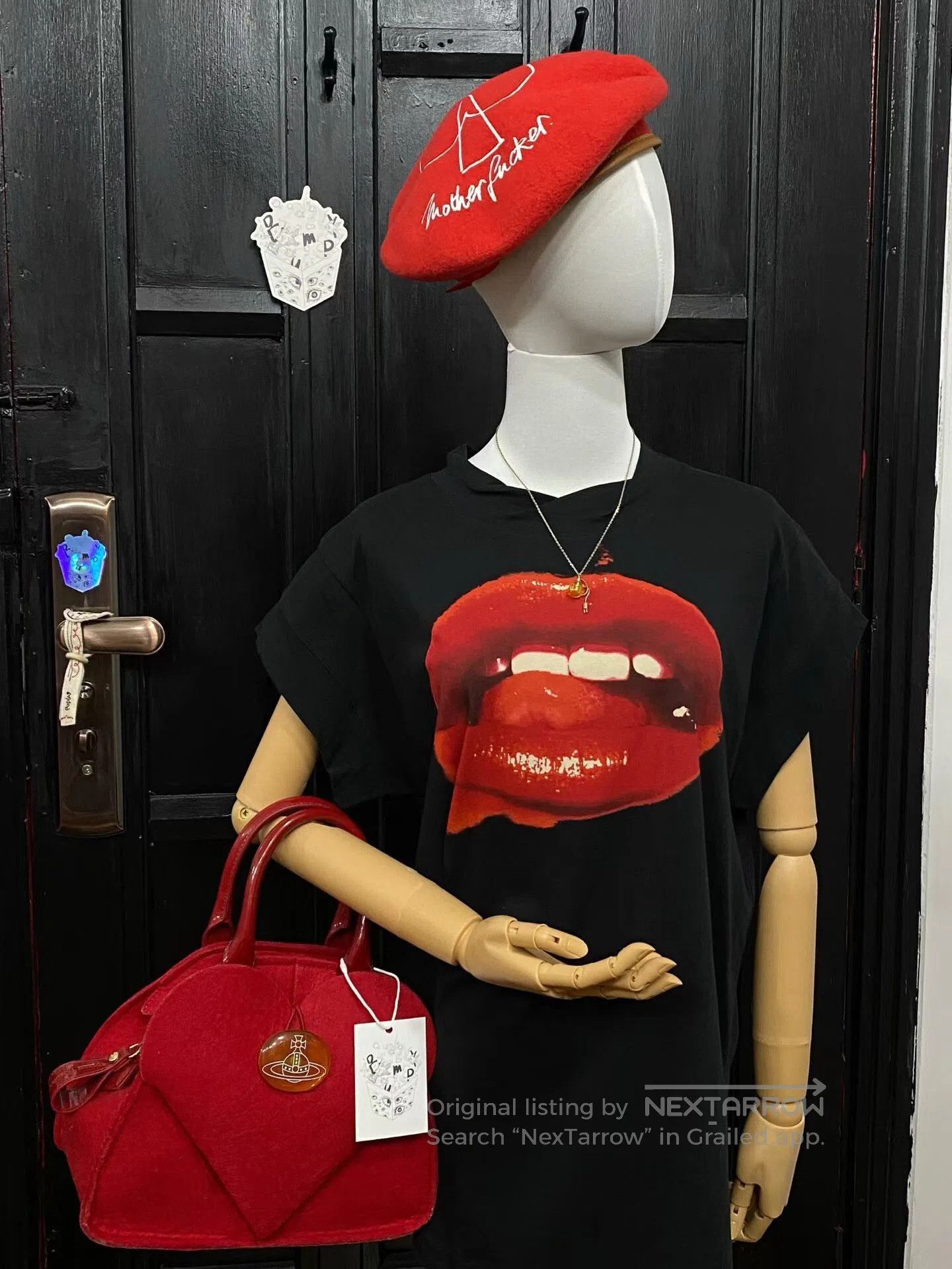 Vivienne Westwood Vivienne Westwood Red Lip T. Size L / US 10 / IT 46 - 5 Thumbnail