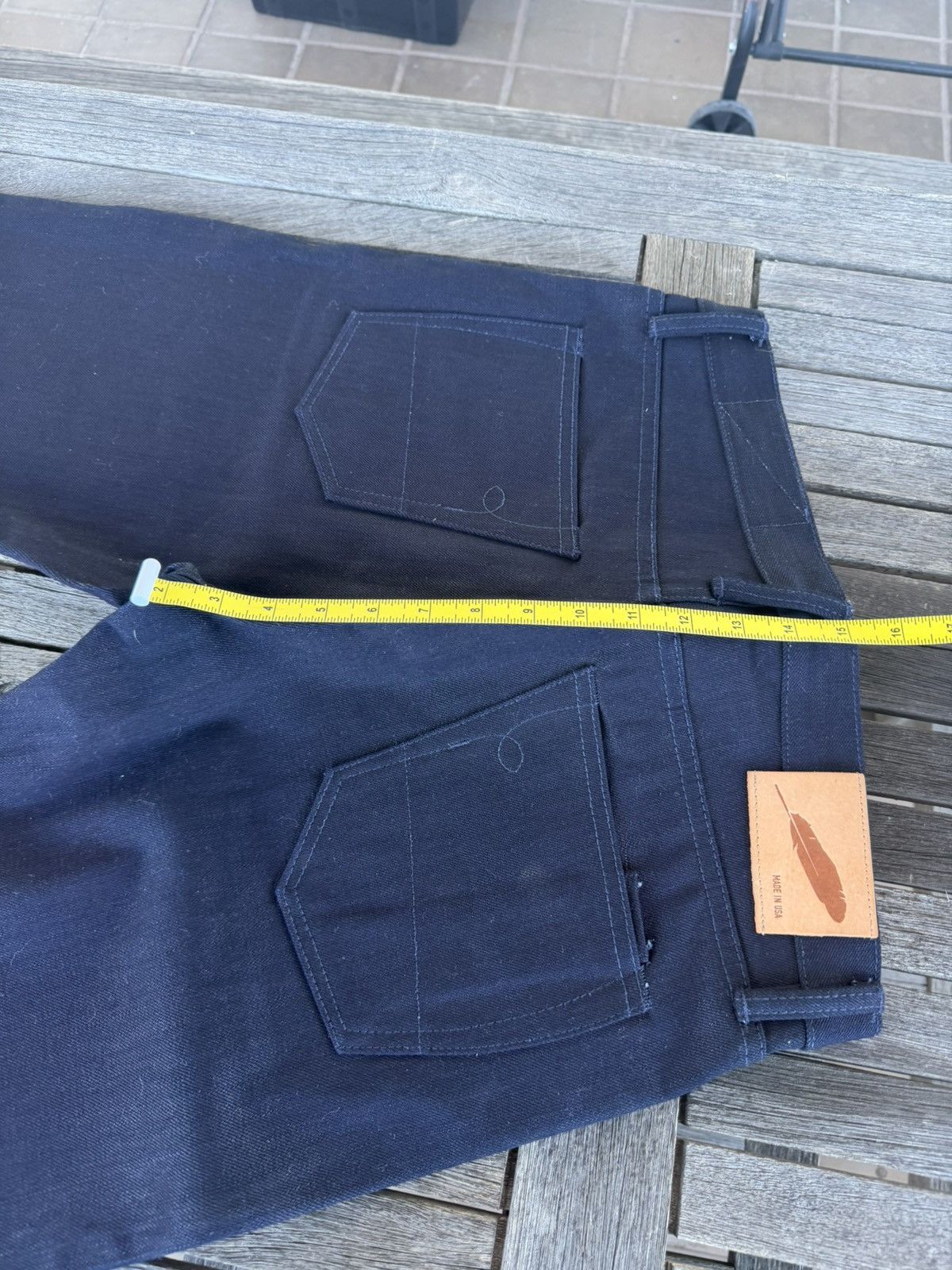 Rogue Territory Stanton 15oz Dbl Indigo Cryptic New 32”