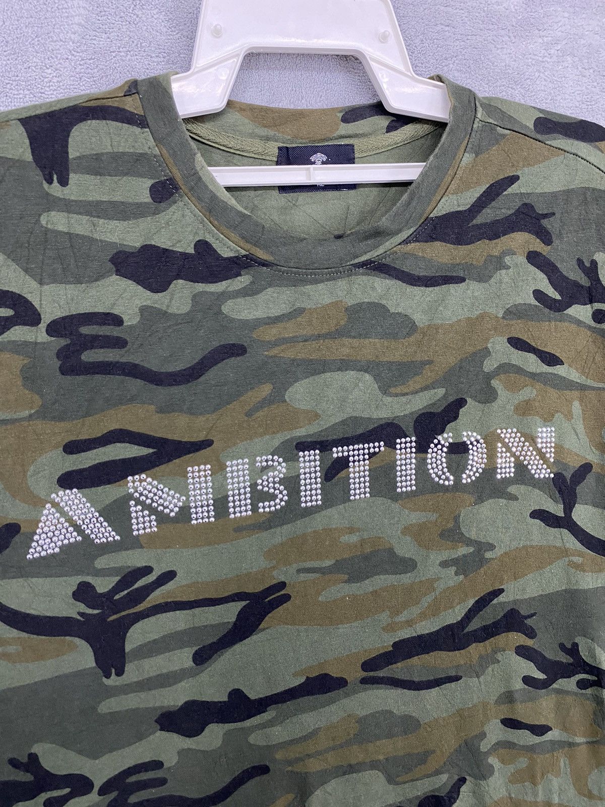 Other Be Anbition Camo Skull T Shirt Size US XL / EU 56 / 4 - 5 Thumbnail