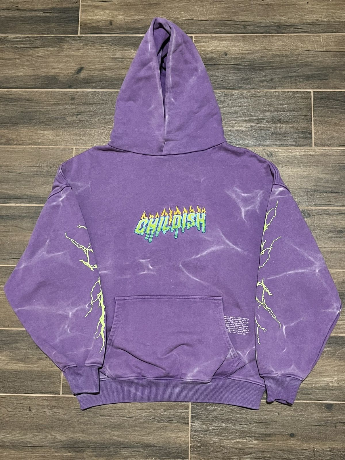 Designer × Vintage Childish Robs Motors Racing Hoodie Big Logo 90s M Size US S / EU 44-46 / 1 - 2 Thumbnail