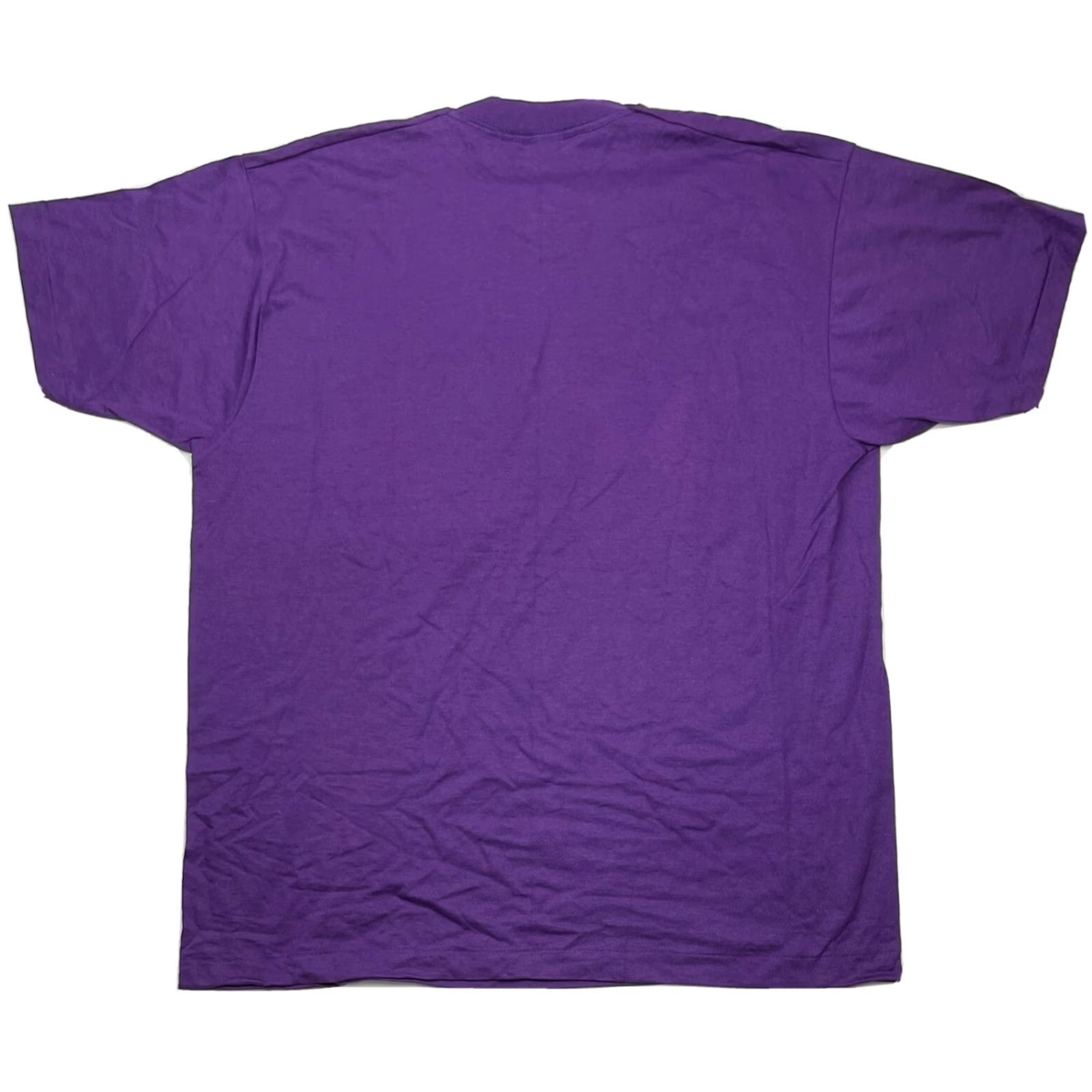 Vintage VINTAGE Screen Stars Drink Milk T-Shirt XL Purple Funny Cows 90s Mens Size US XL / EU 56 / 4 - 5 Thumbnail
