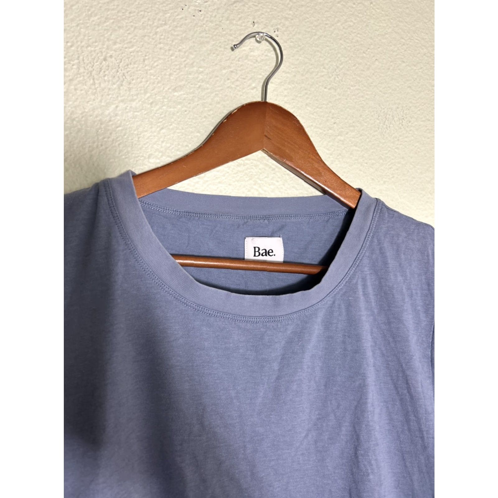 Vintage BAE Maternity Short Sleeve T Shirt Layered Blue Womens Medium Nursing Size M / US 6-8 / IT 42-44 - 3 Thumbnail
