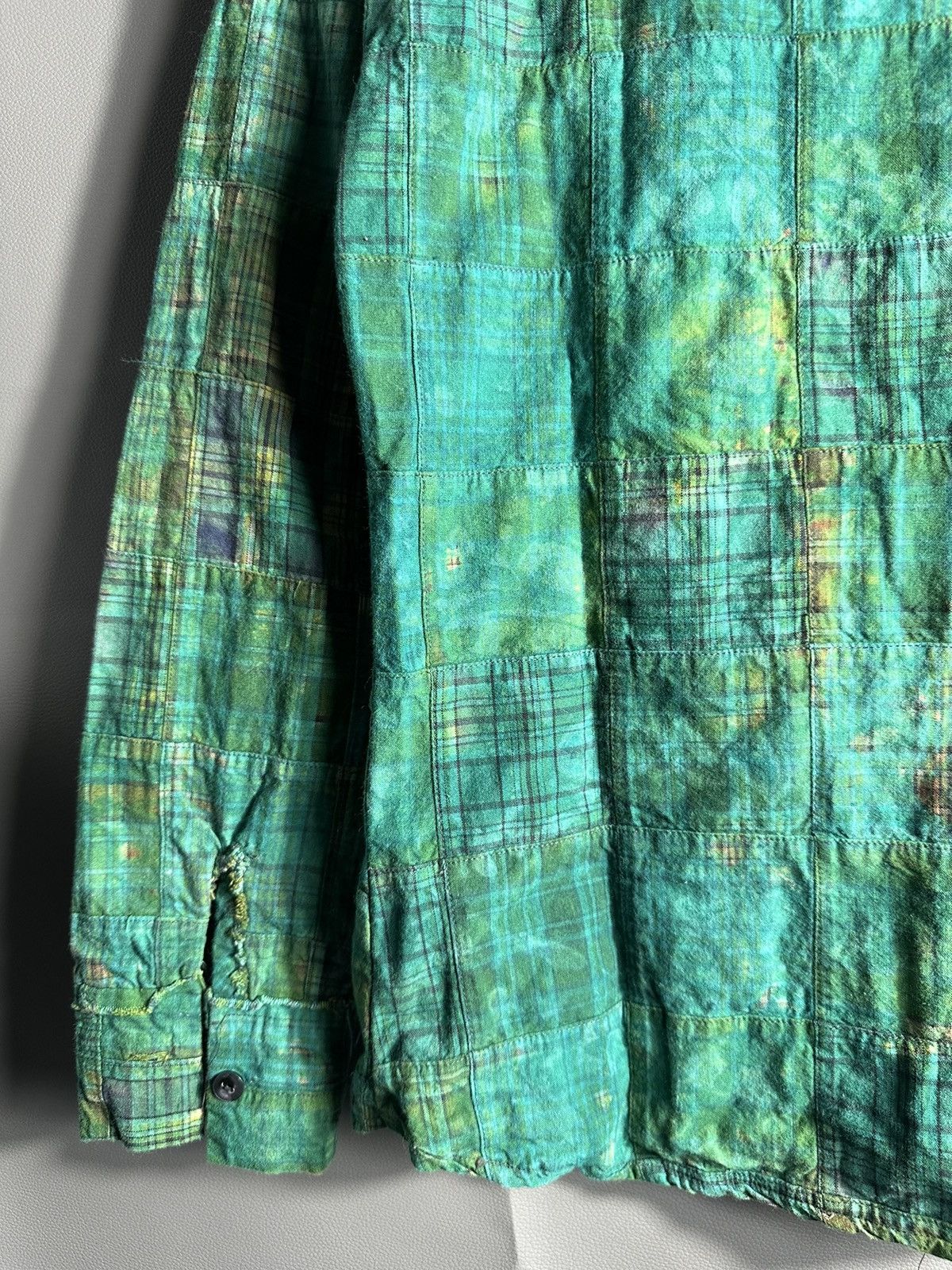 A.P.C. 90s DISTRESSED A.P.C ABSTRACT LONG SHIRT IFSIX PUNK STYLE Size US M / EU 48-50 / 2 - 12 Thumbnail