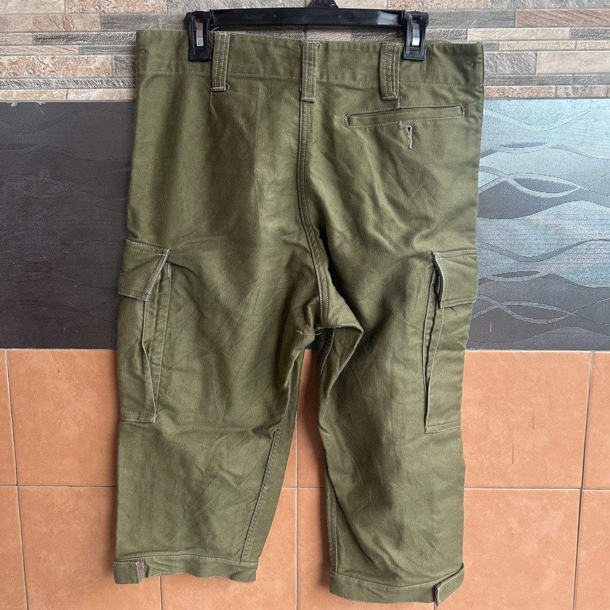Vintage houston croped cargo pants Size US 32 / EU 48 - 3 Thumbnail