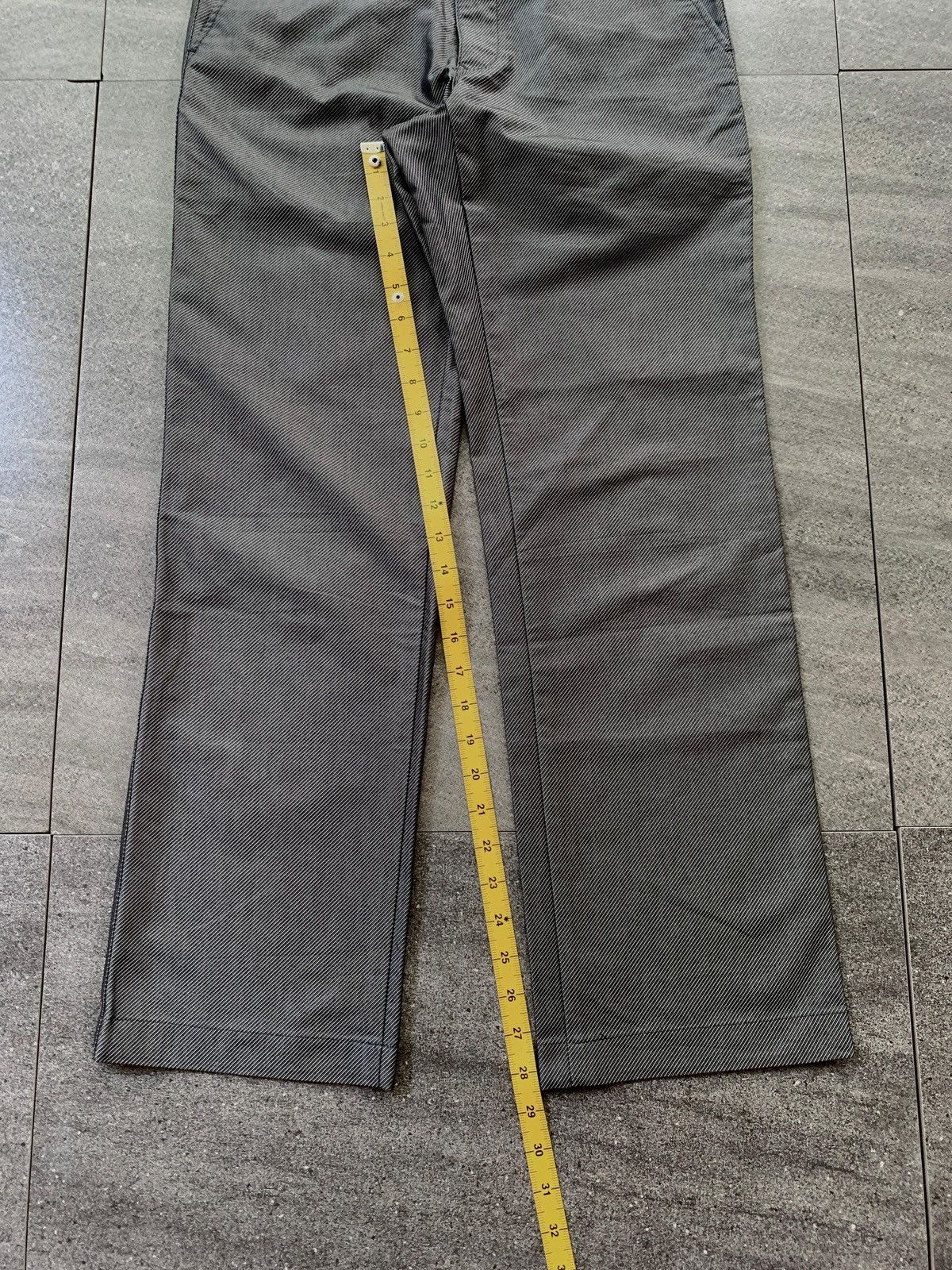 Jean Paul Gaultier FREE TAX! Diagonal Striped Trousers Size US 30 / EU 46 - 15 Thumbnail