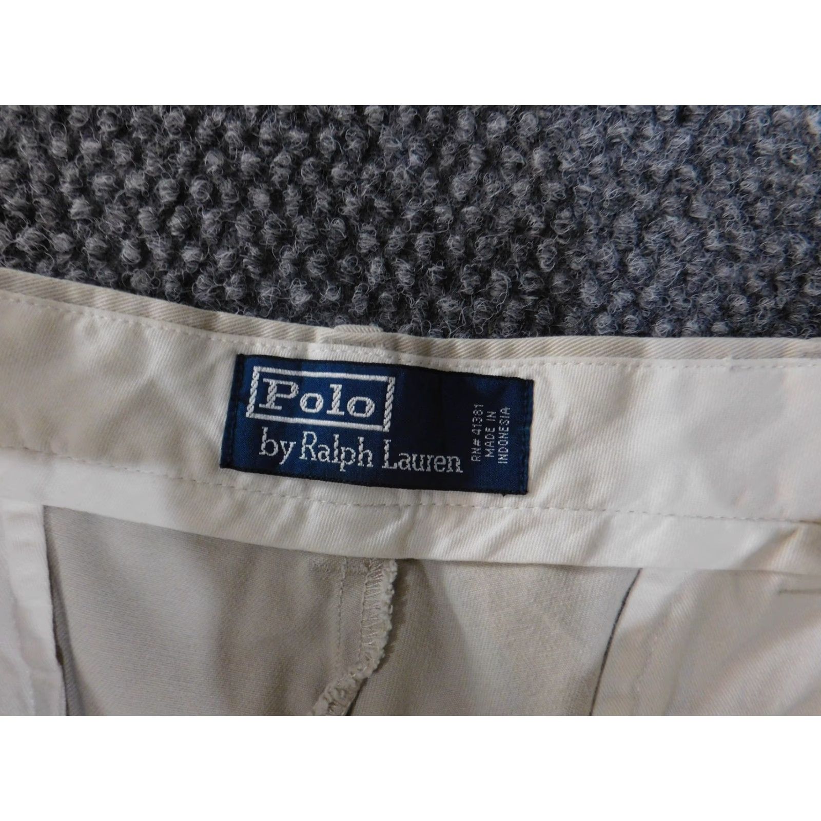 Polo Ralph Lauren Polo Ralph Lauren Pants Mens 36x30 Khaki Classic Chino Pleated Casual Beige Size US M / EU 48-50 / 2 - 3 Thumbnail