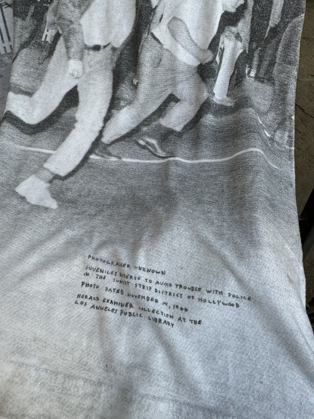 Vintage Vintage Over Print Photo Print Punk Hippie Riot T Shirt Size US M / EU 48-50 / 2 - 6 Thumbnail