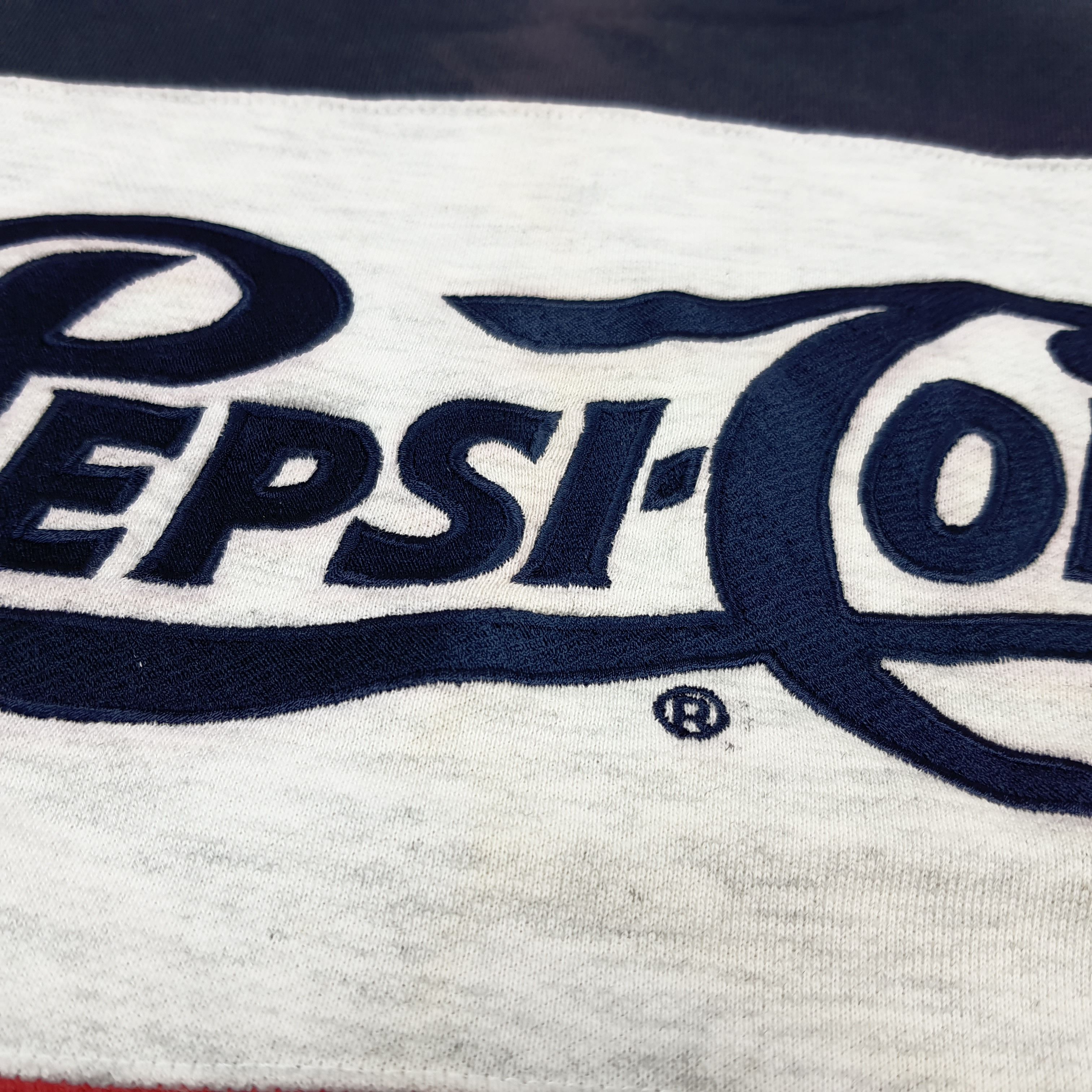 Pepsi Vintage Pepsi Cola Streetwear Sweatshirt C298N10 Size US M / EU 48-50 / 2 - 12 Thumbnail