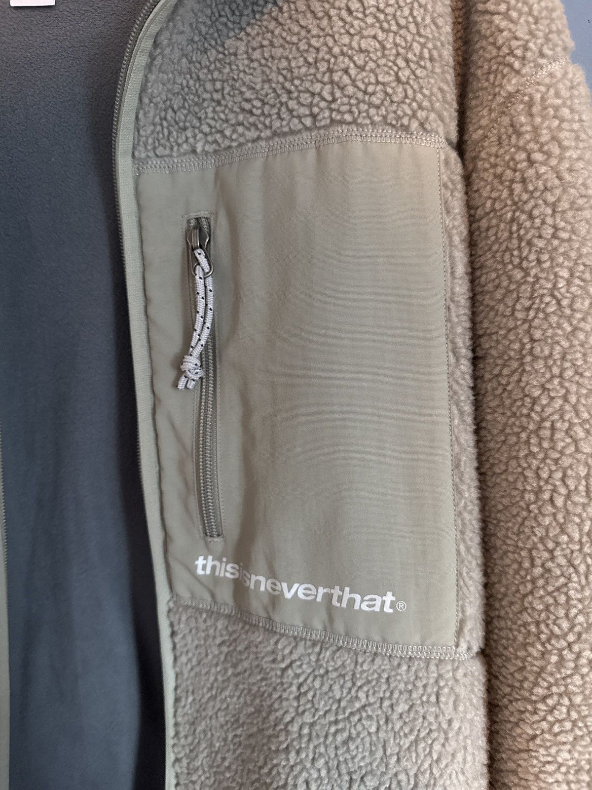 thisisneverthat Thisisneverthat Sherpa Fleece Jacket Size US XL / EU 56 / 4 - 5 Thumbnail