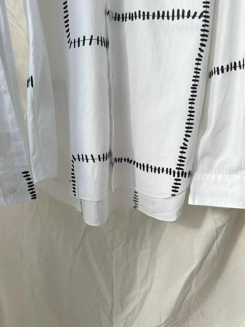Comme des Garcons Comme Des Garcons Sewing Thread Open Thread Trim Pointed N Size L / US 10 / IT 46 - 5 Thumbnail