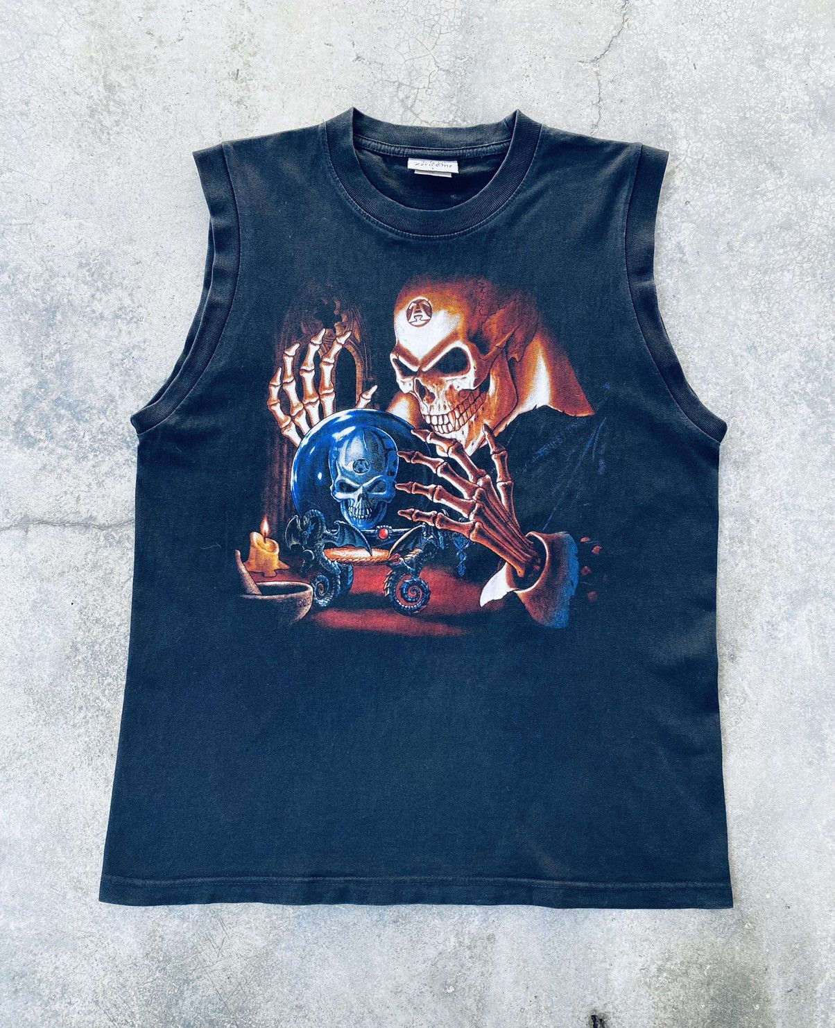 Vintage Vintage Seben Zero One Devil Sleeveless Tees Size US M / EU 48-50 / 2 - 1 Thumbnail