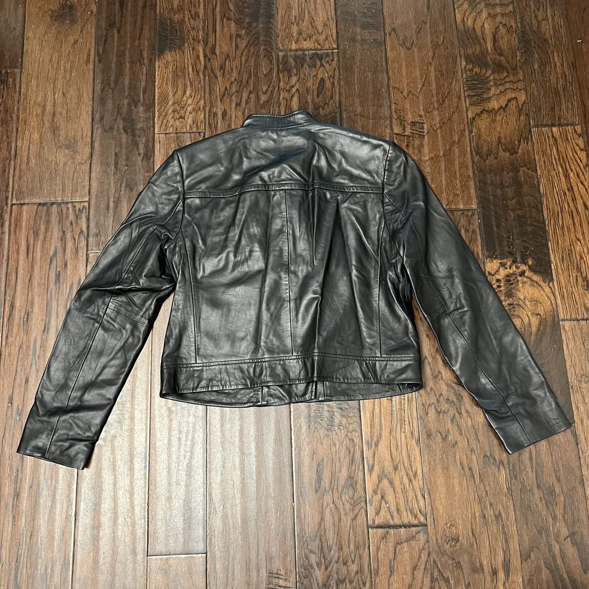 Michael Kors Michael Kors Leather Women’s Full Zipper Jacket Size L / US 10 / IT 46 - 2 Thumbnail