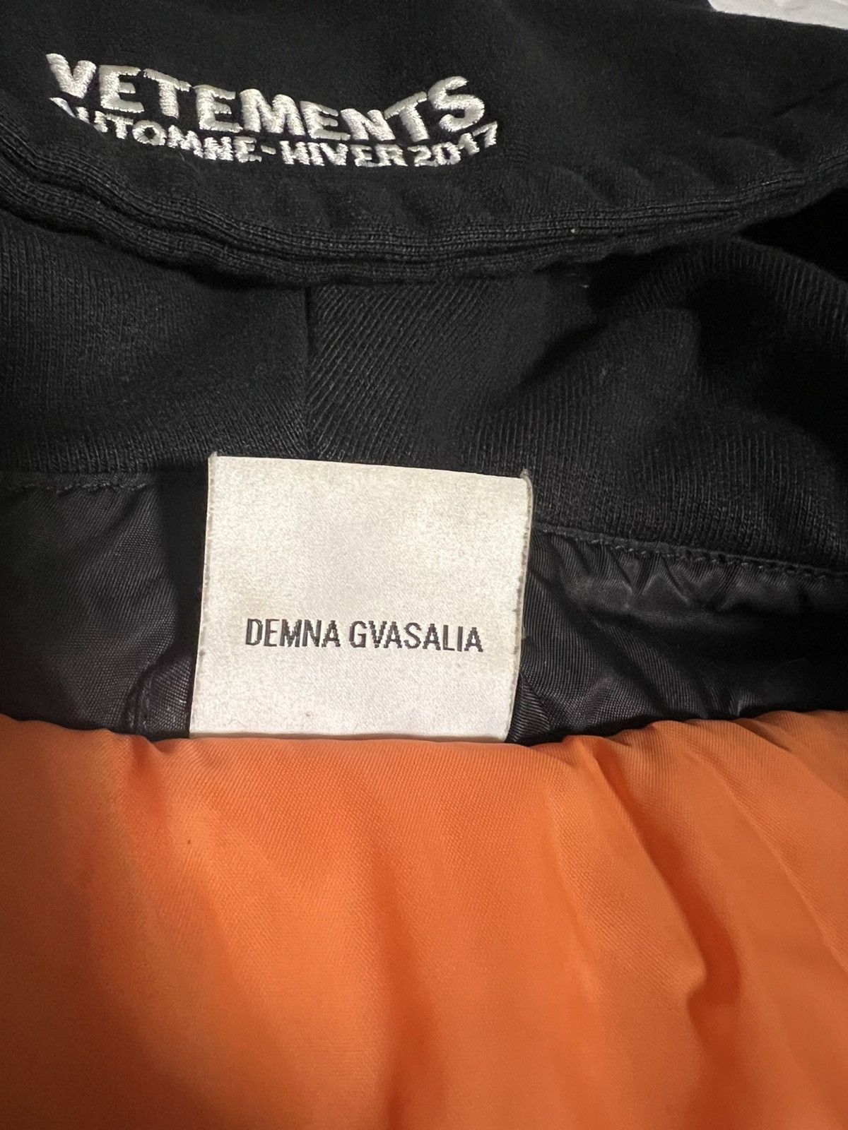 Vetements Vetements TFD Total Fucking Darkness Femme Bomber Size XS / US 0-2 / IT 36-38 - 11 Thumbnail