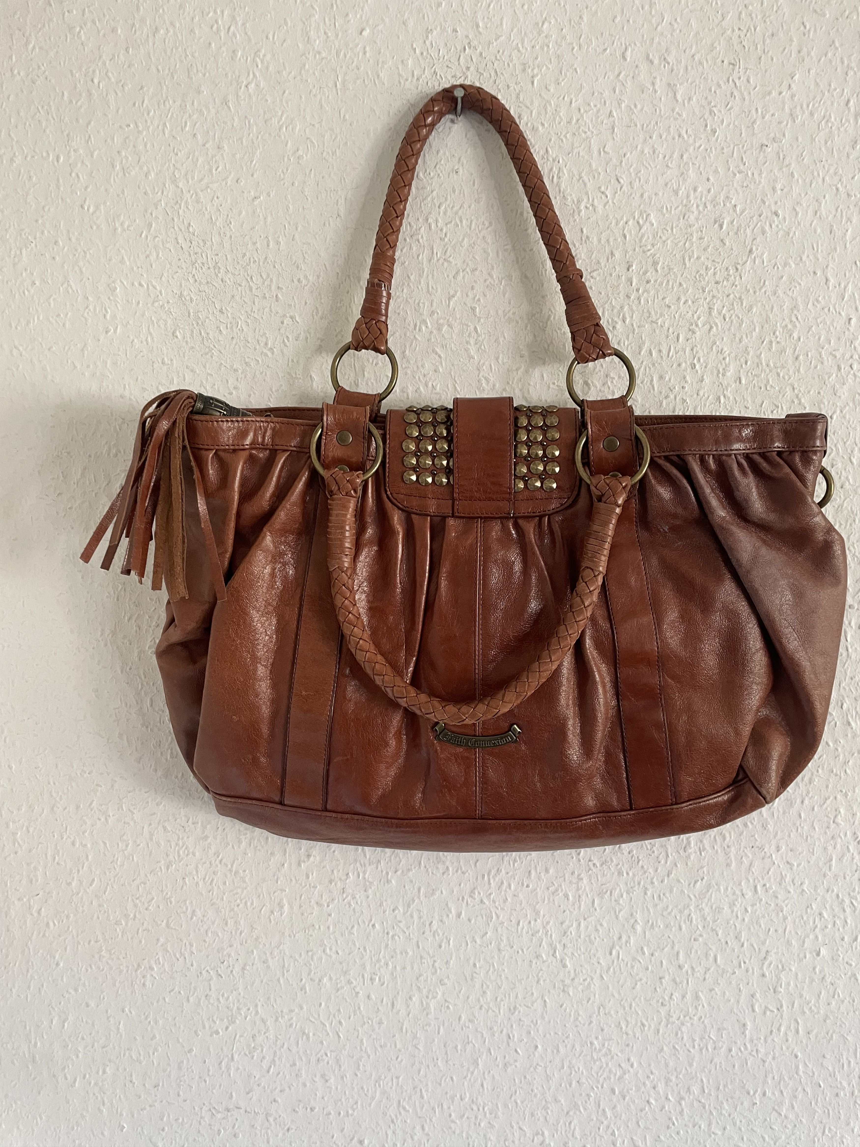 Faith Connexion Leather Handbag Size ONE SIZE - 7 Thumbnail