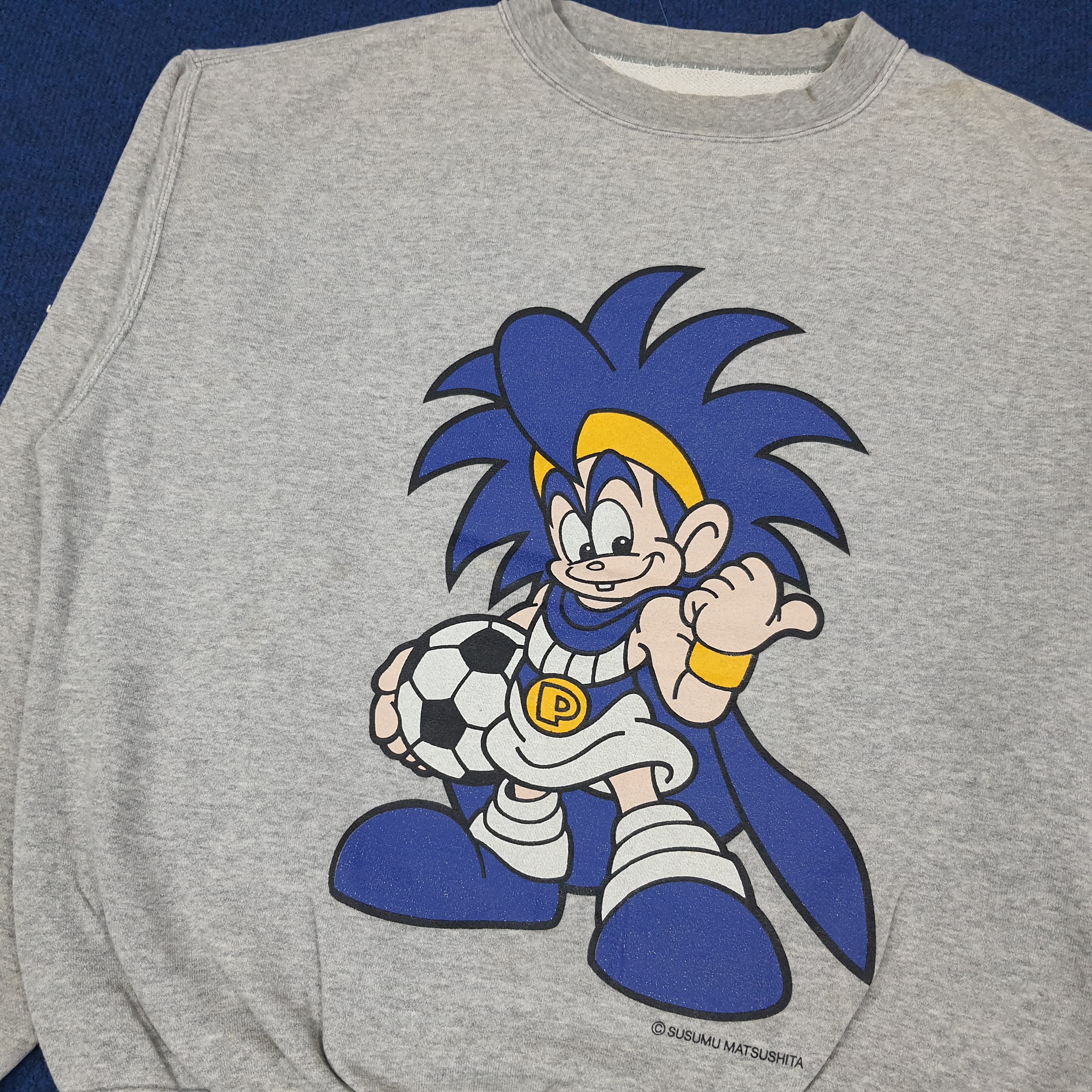Vintage Vintage Panasonic GAMBA Osaka Japan Sweatshirt C237N18 Size US L / EU 52-54 / 3 - 2 Thumbnail