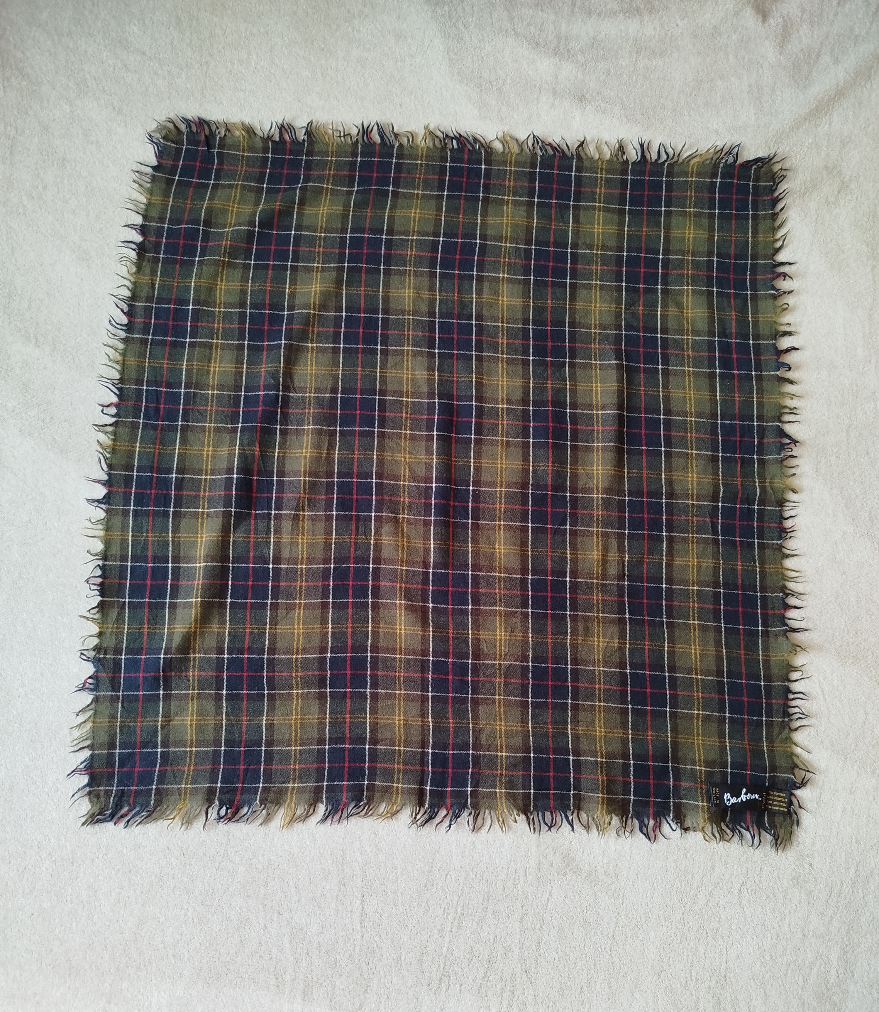 Barbour Barbour tartan wool scarf Size ONE SIZE - 1 Thumbnail