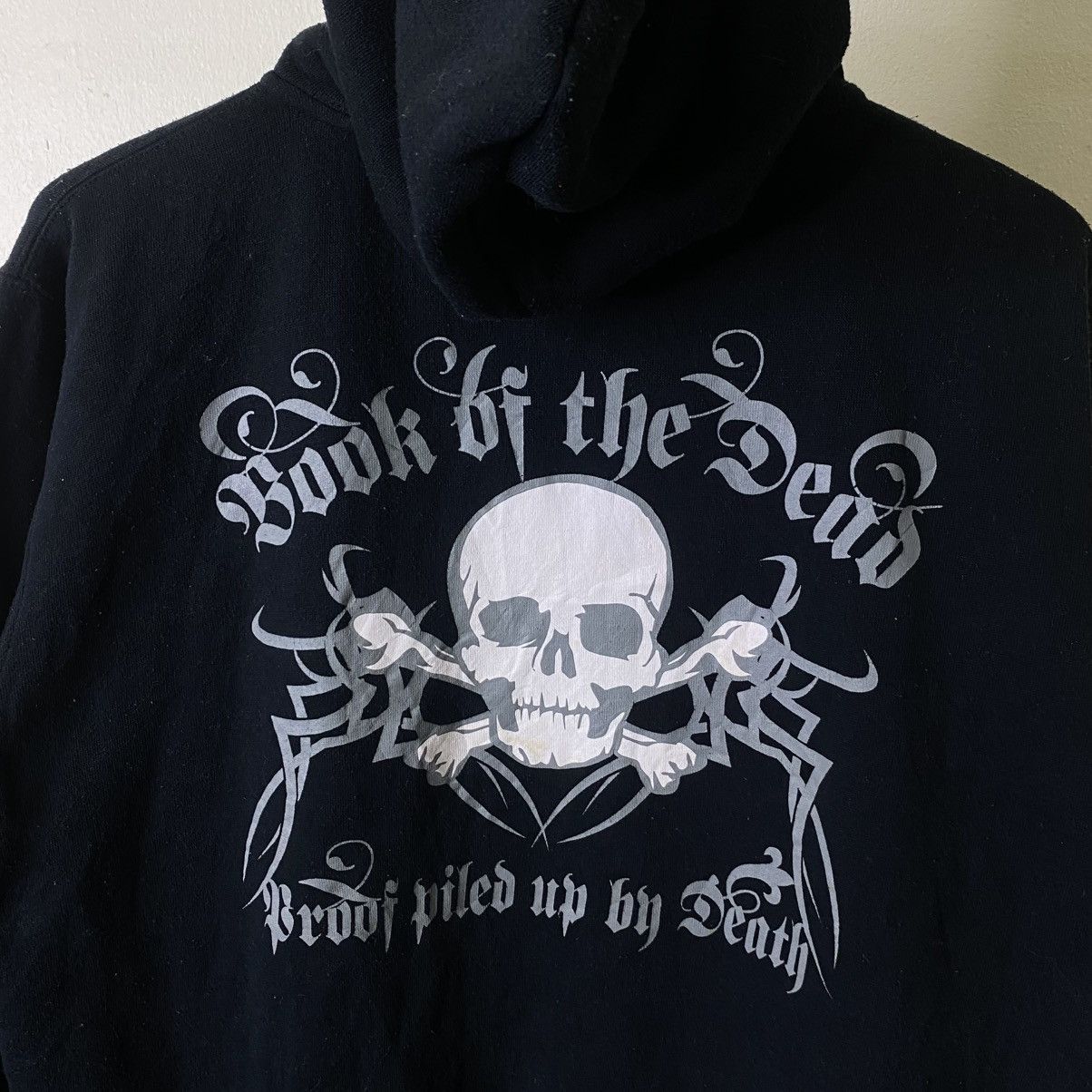 If Six Was Nine Skulls Seditionaries Poem Cyber Gothic Punk Grunge LGB ZipUp Size US L / EU 52-54 / 3 - 2 Thumbnail