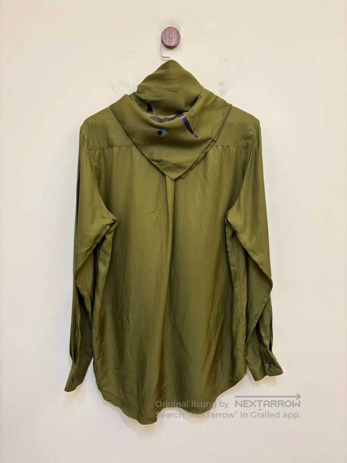 TOGA VIRILIS Toga Virilis Detachable Scarf Shirt. Size US M / EU 48-50 / 2 - 6 Thumbnail