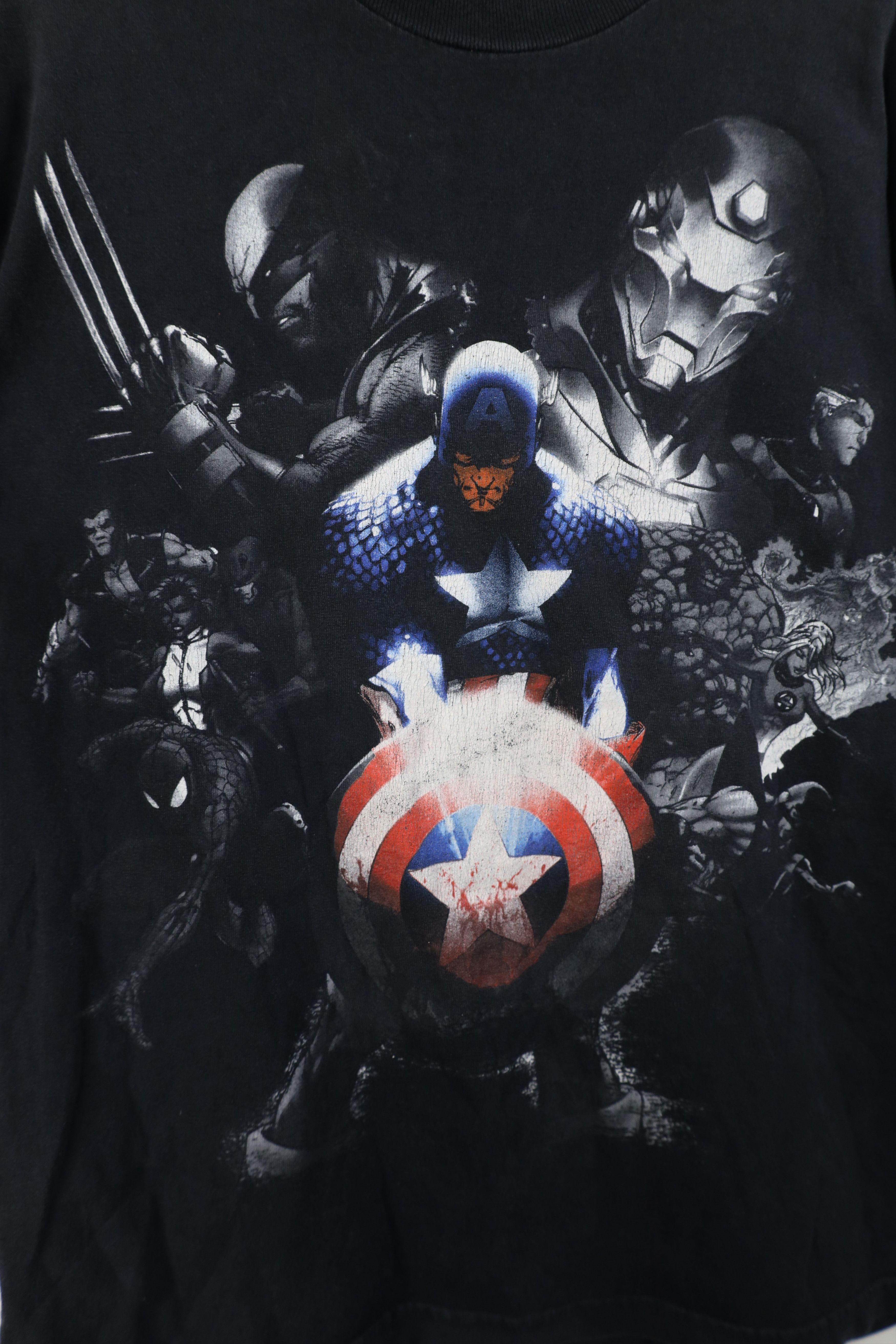 Vintage Vintage Y2K Marvel Comics Superhero Jumbo Print T-Shirt Size US M / EU 48-50 / 2 - 4 Thumbnail