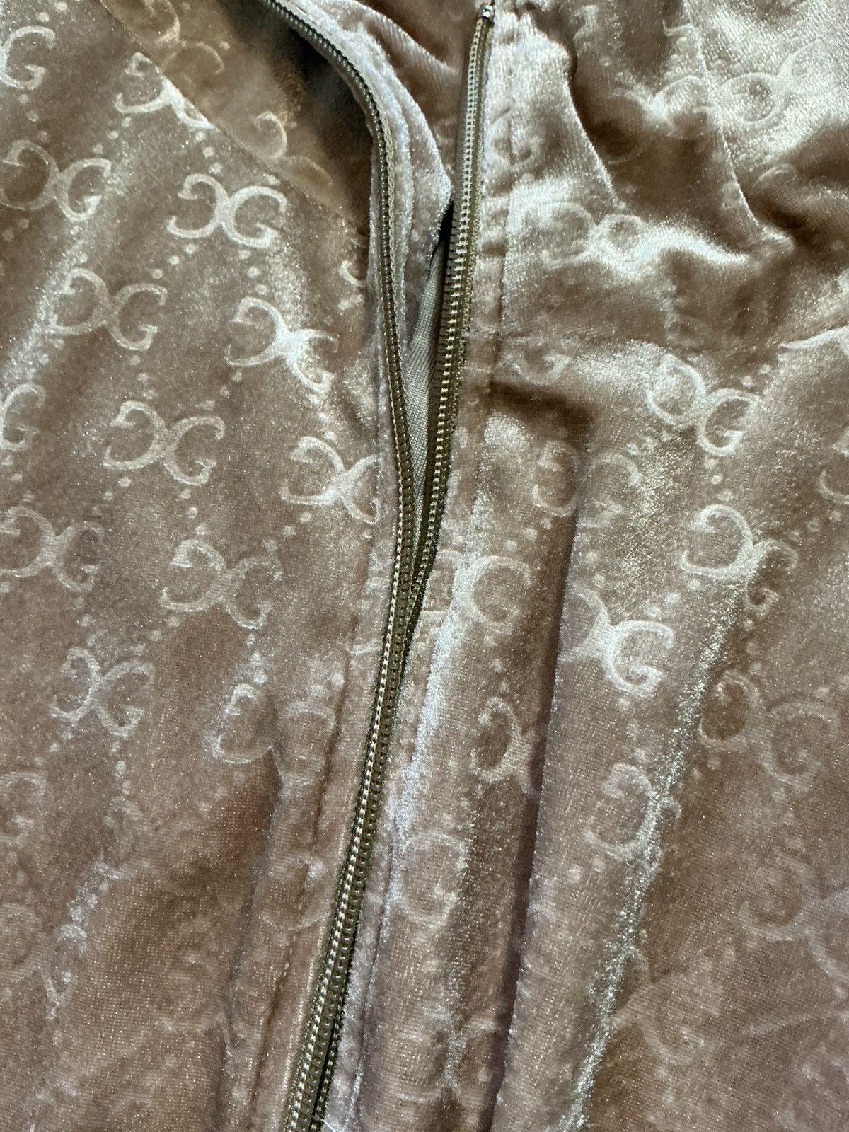 Other Vintage Y2K Crescendo GG Monogram Velour 2PC Set Tracksuit Size US 38 / EU 54 - 10 Thumbnail