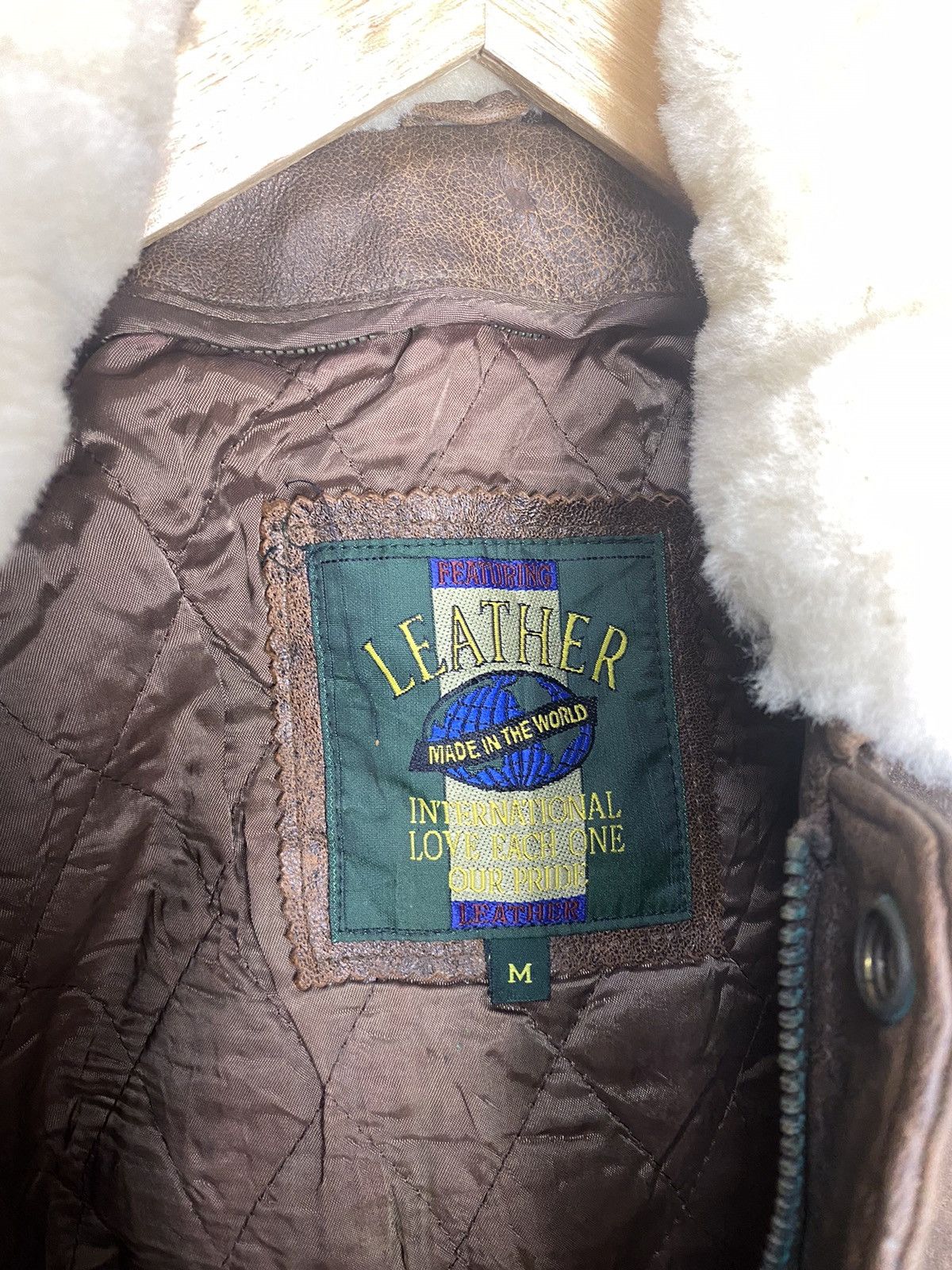 Japanese Brand × Vintage Vintage Motorcycle Leather Jacket Sherpa Size US M / EU 48-50 / 2 - 10 Thumbnail