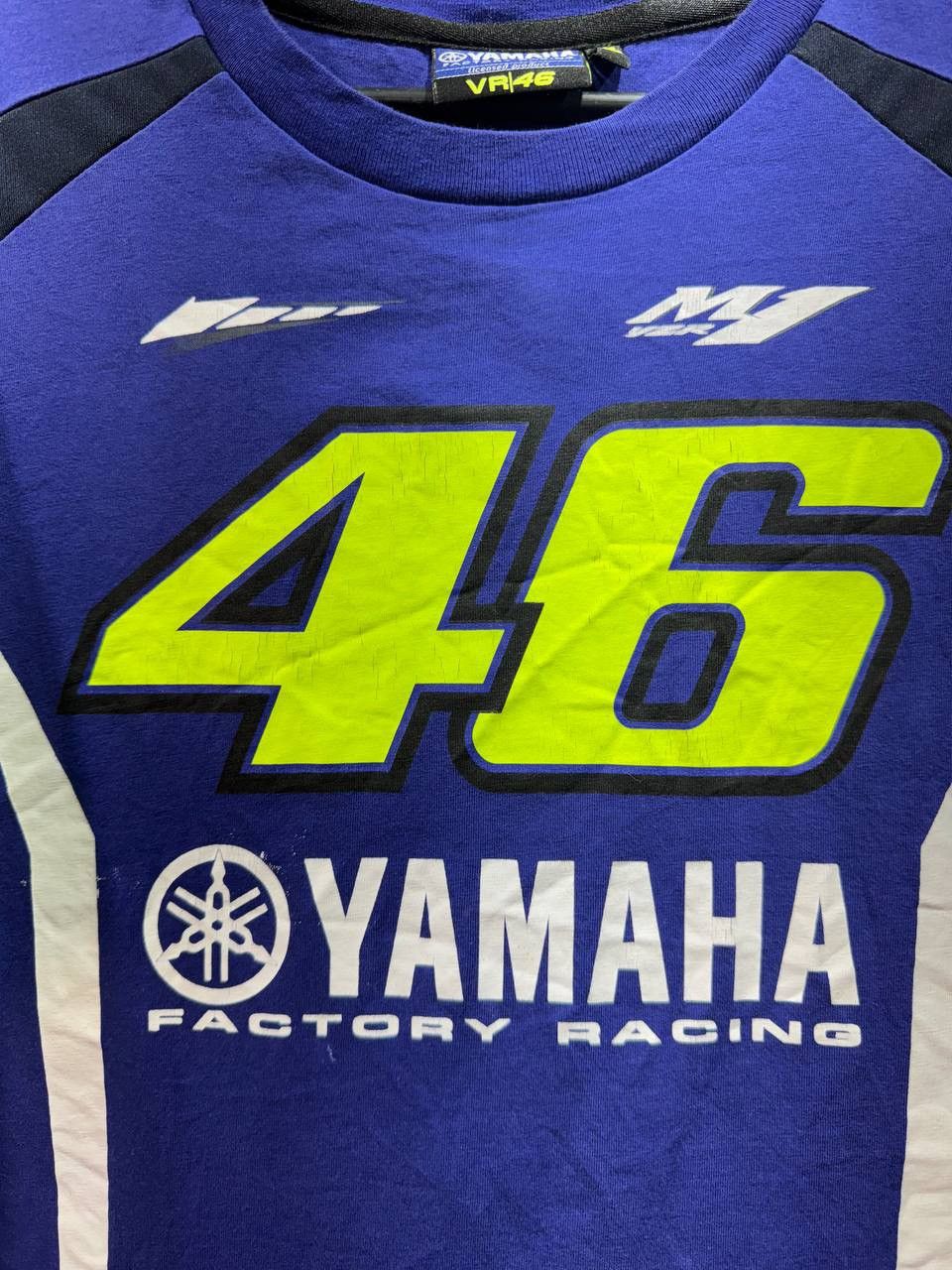 Yamaha YAMAHA #46 ROSSI FACTORY RACING VR 46 M1 VZR SHIRT JERSEY Size US S / EU 44-46 / 1 - 4 Thumbnail