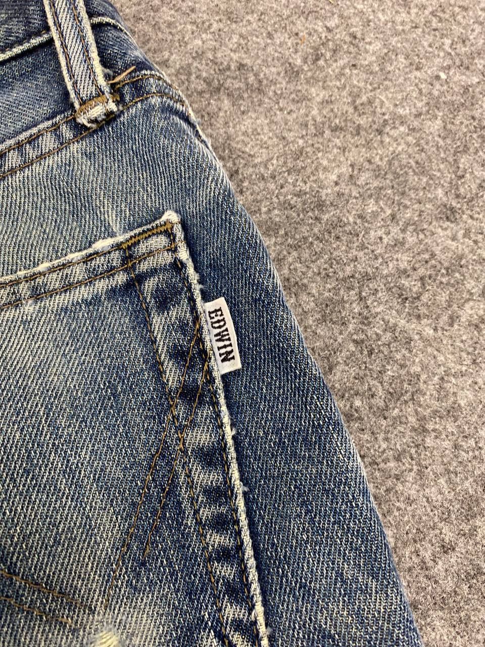 Edwin vintage edwin distressed denim nice design Size US 32 / EU 48 - 5 Thumbnail