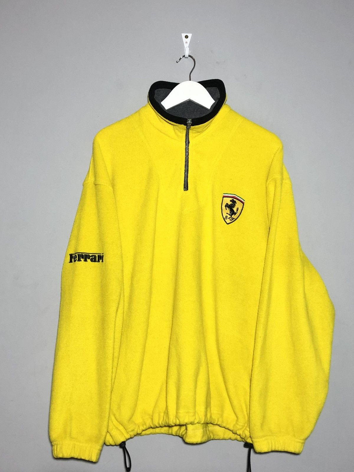 Ferrari Racing Vintage 90s Rare Fleece Pullover Sweater