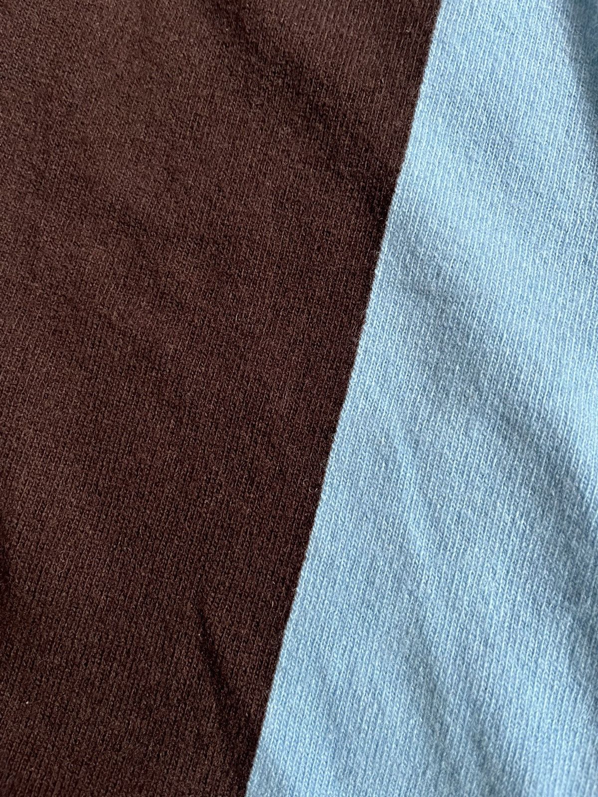 Drake's DRAKE`S LONDON Unisex Scotland Lambswool Blue Brown Scarf Size ONE SIZE - 6 Thumbnail