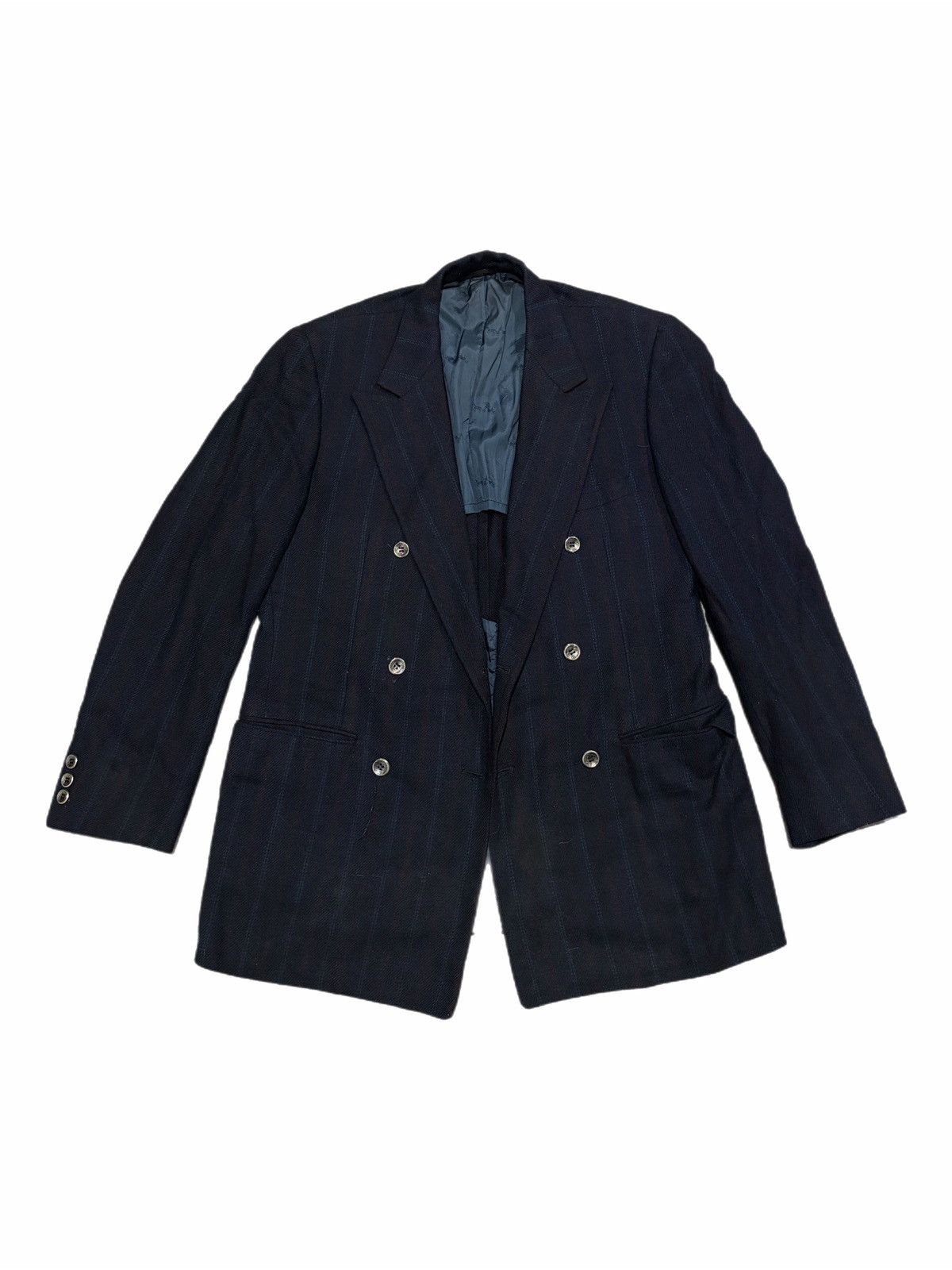 Other Vintage Lexington Haggerty's Double Breast Pinstripe Blazer Size 40R - 1 Thumbnail